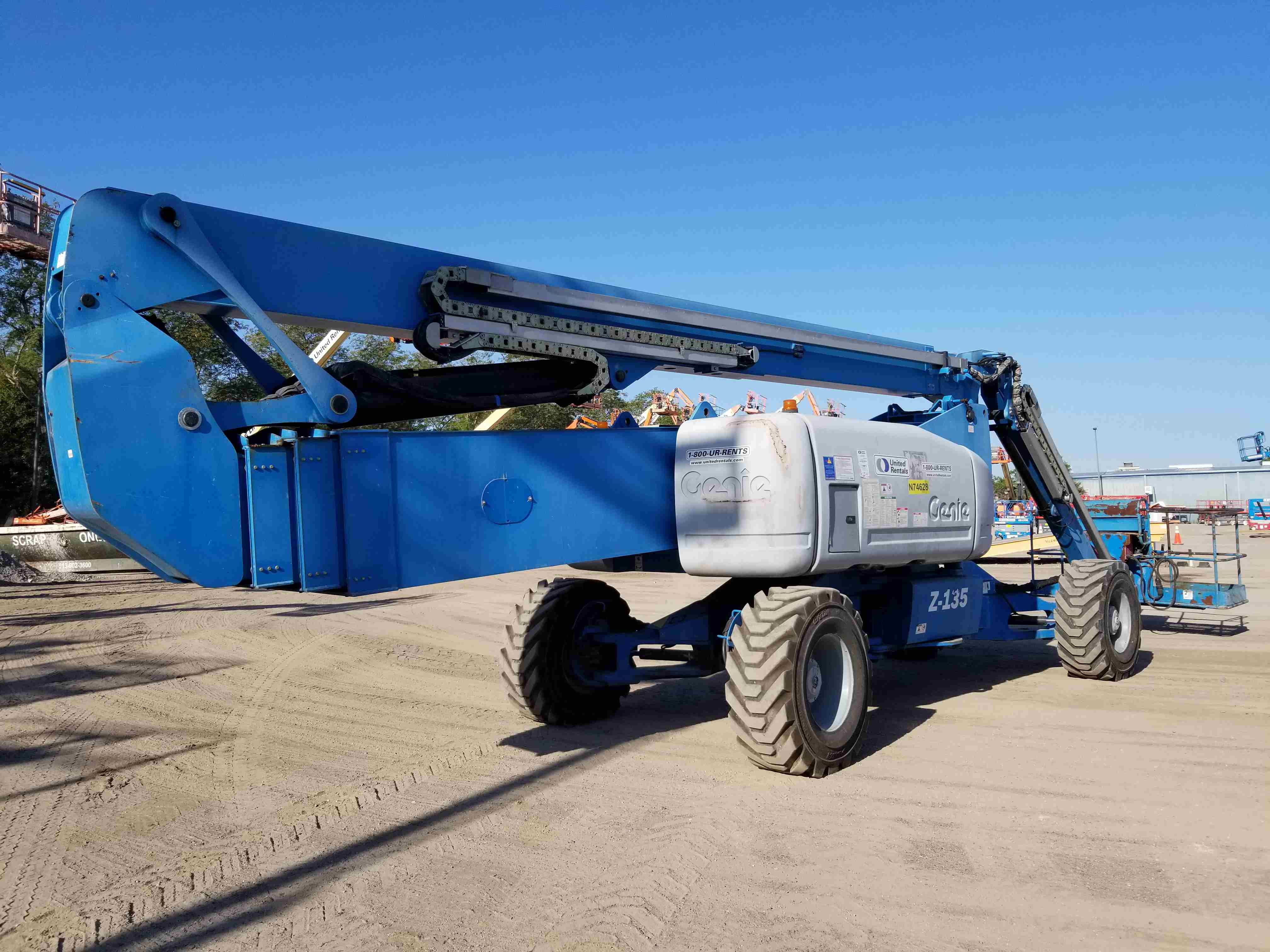 Used 2012 Genie Z135/70 Articulating Boom Lift For Sale in Sarasota