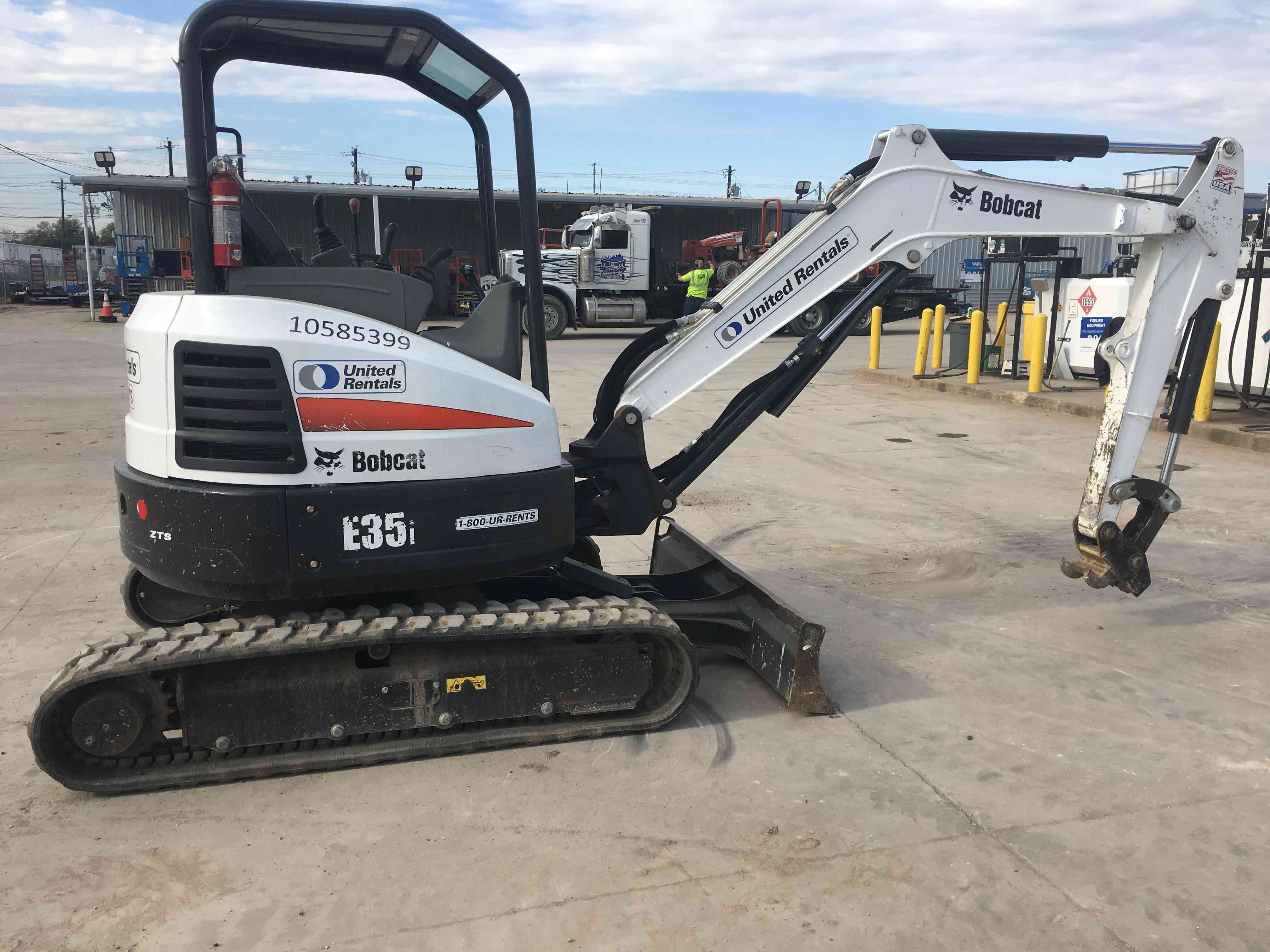 Used 2017 Bobcat E35I Mini Excavator For Sale in Longview, TX United