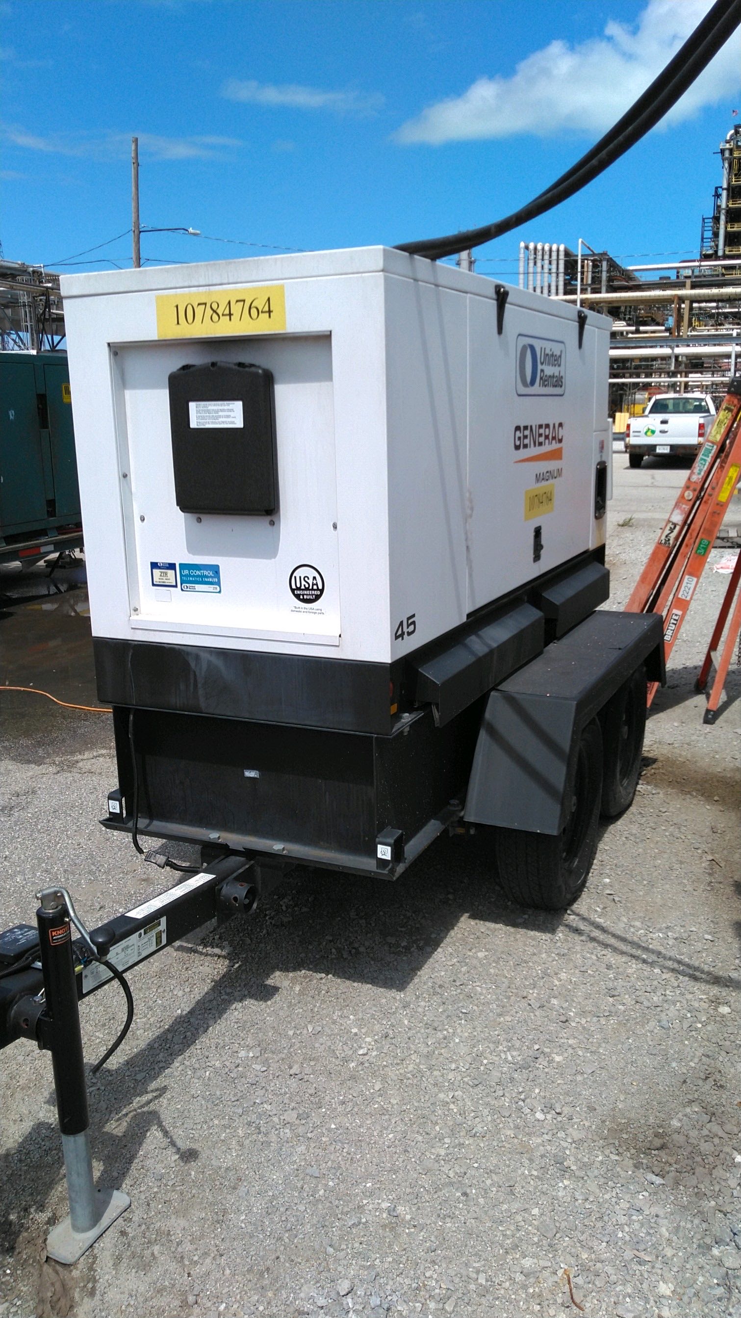 Used 2018 Magnum Pro MMG45IF4 Diesel Generator For Sale in Channahon