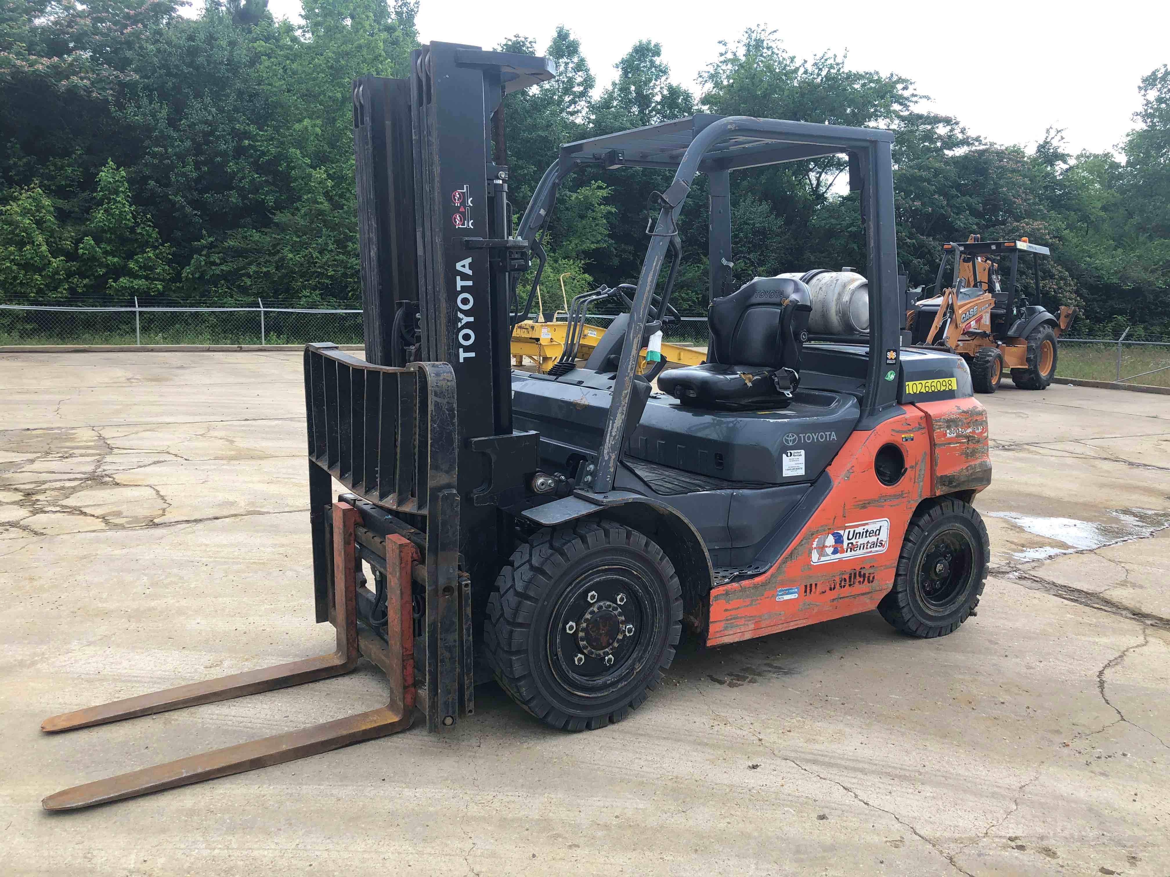 Used 2014 Toyota 8FG35U Warehouse Forklift For Sale in West Monroe, LA United Rentals
