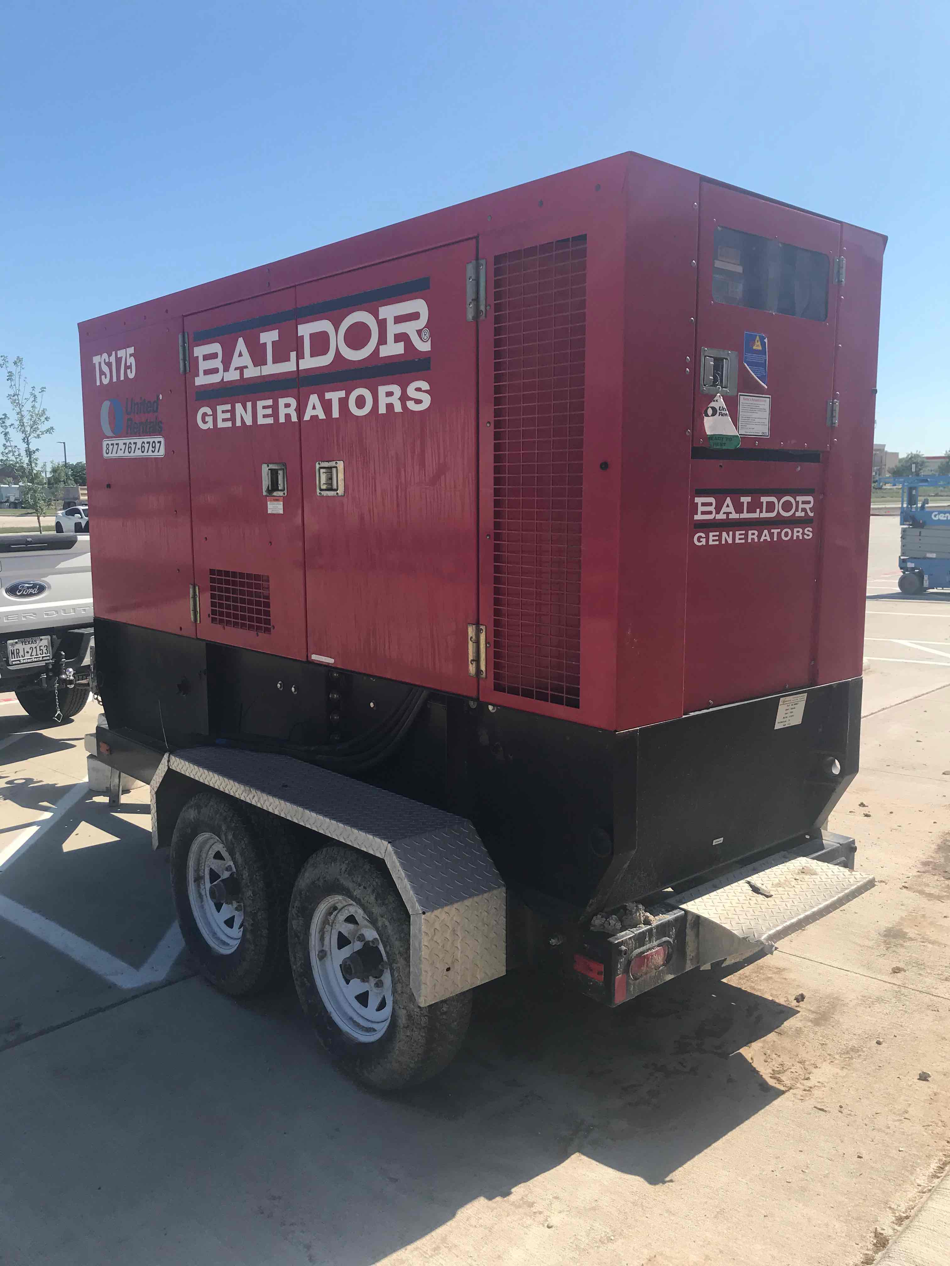 Used 2013 BALDOR TS175 Diesel Generator For Sale in Arlington, TX