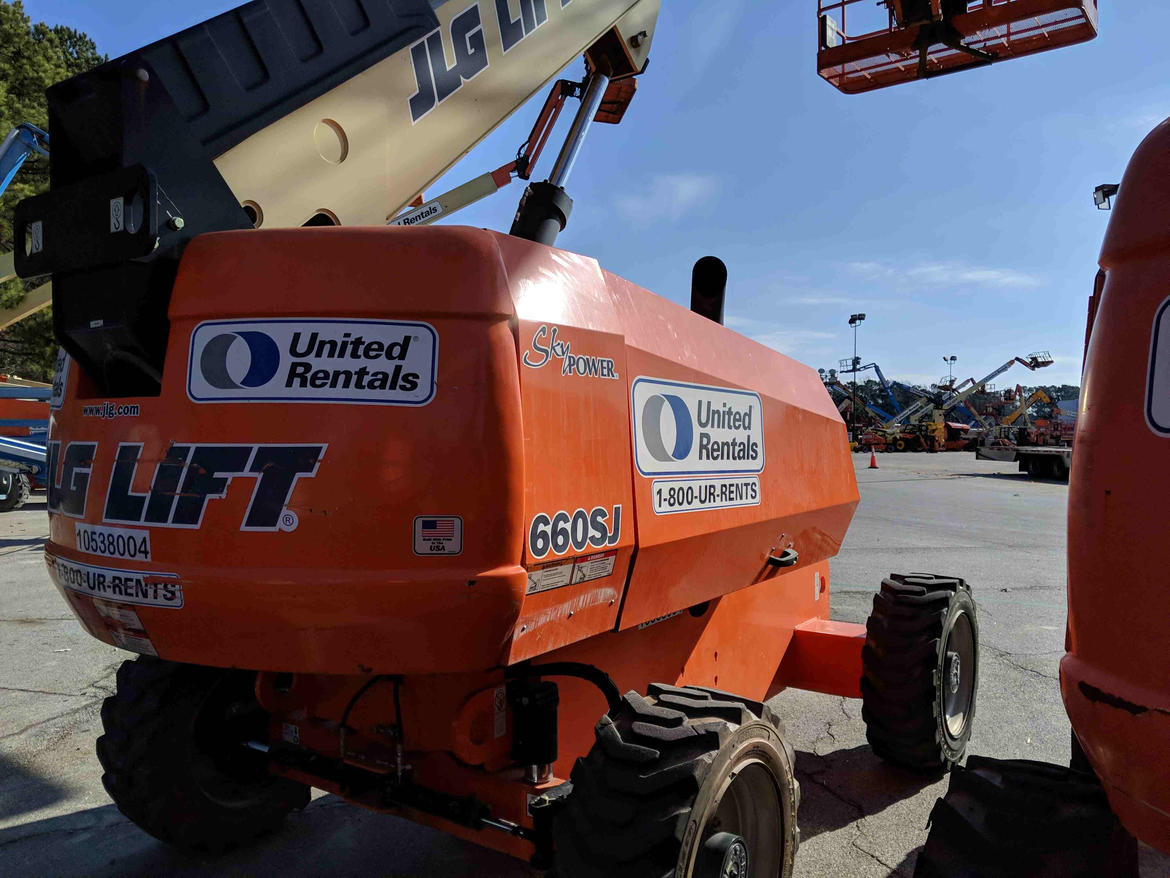 Used 2016 JLG 660SJ Telescopic Boom Lift For Sale in Forest Park, GA