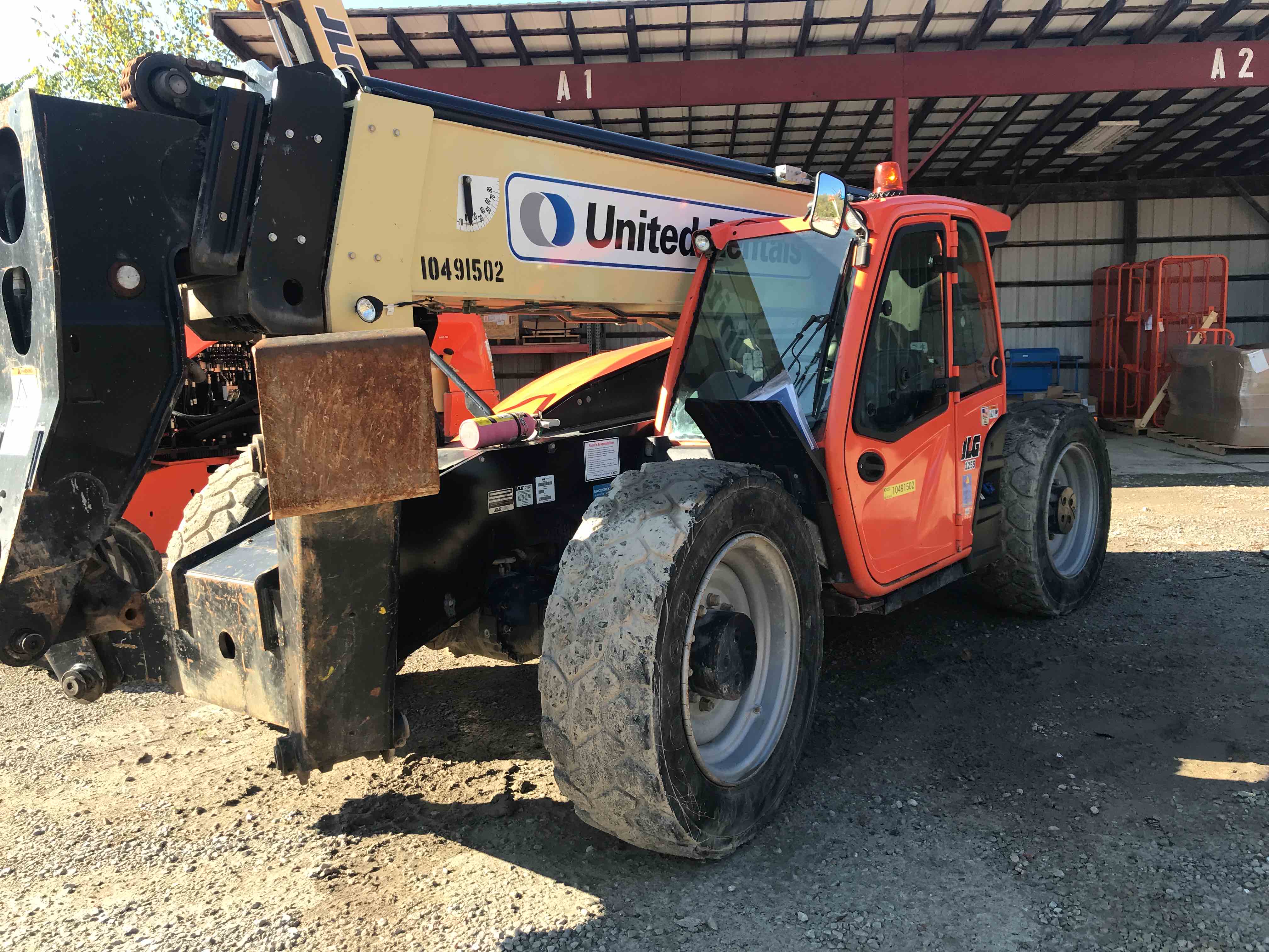 Used 2016 JLG 1255 Telehandler For Sale in Washington, PA United Rentals