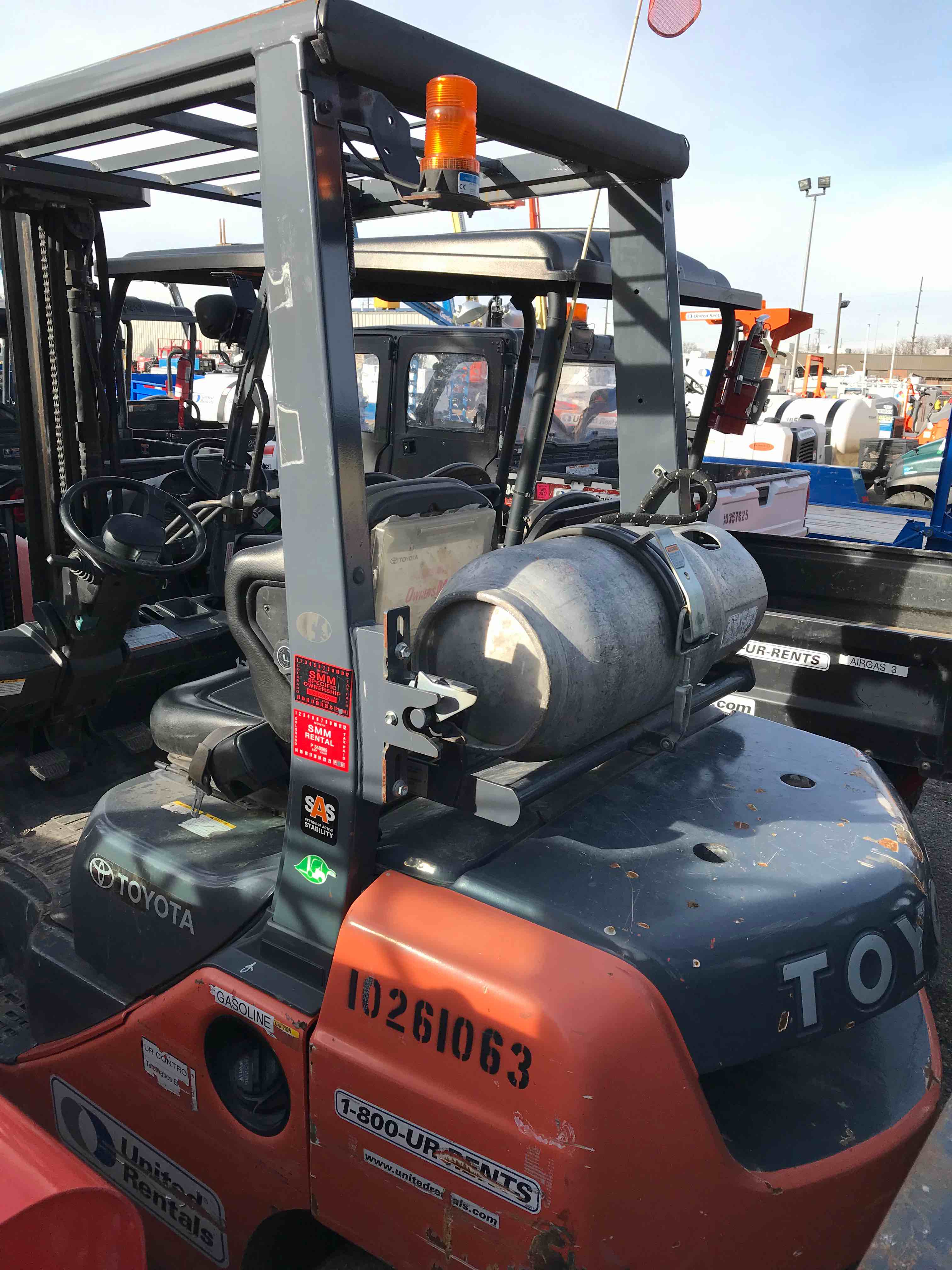 Used 2014 Toyota 8FGU25 Warehouse Forklift For Sale in South Salt Lake