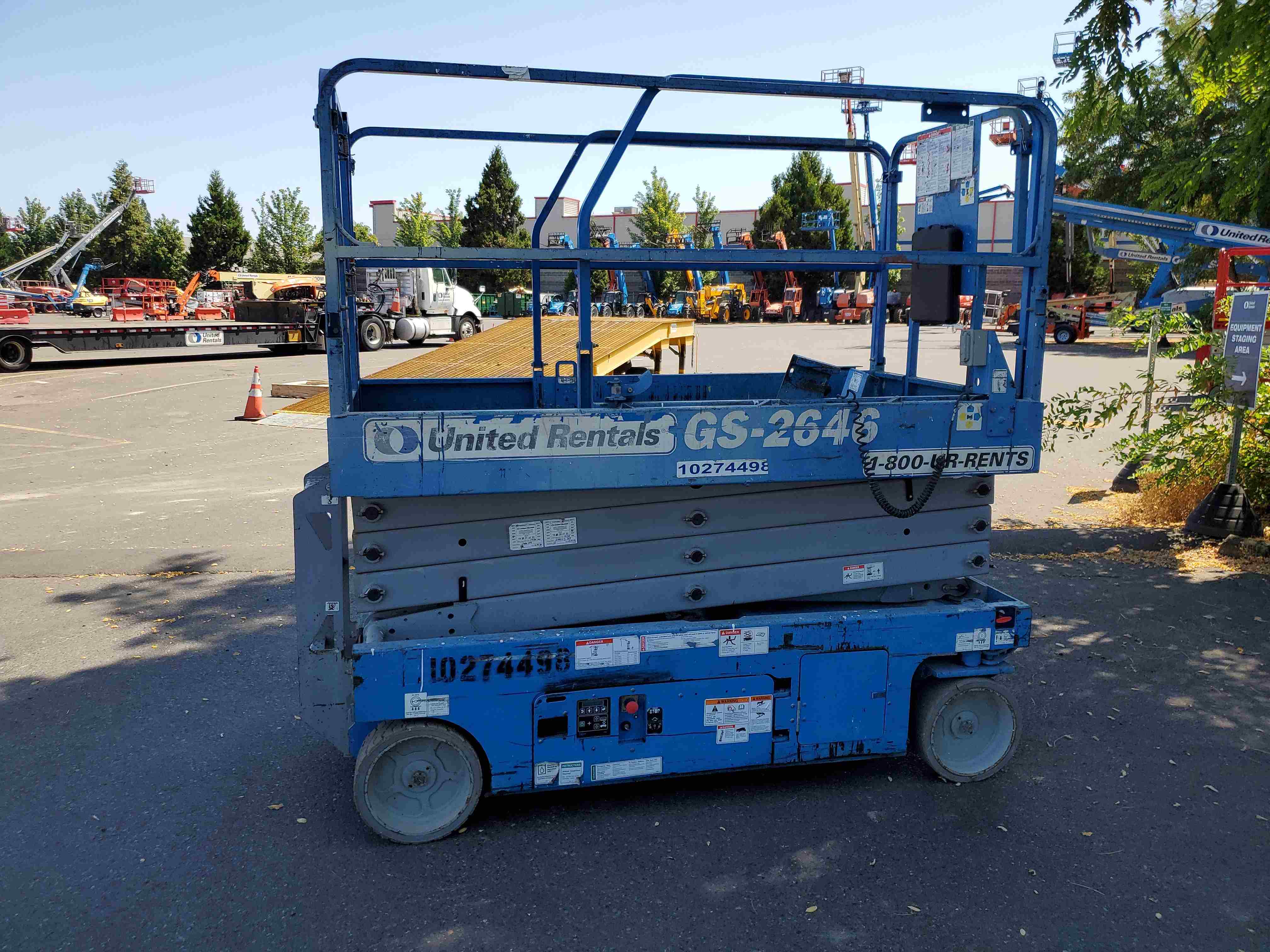 Used 2014 Genie GS2646 Scissor Lift For Sale in Longview, WA United Rentals