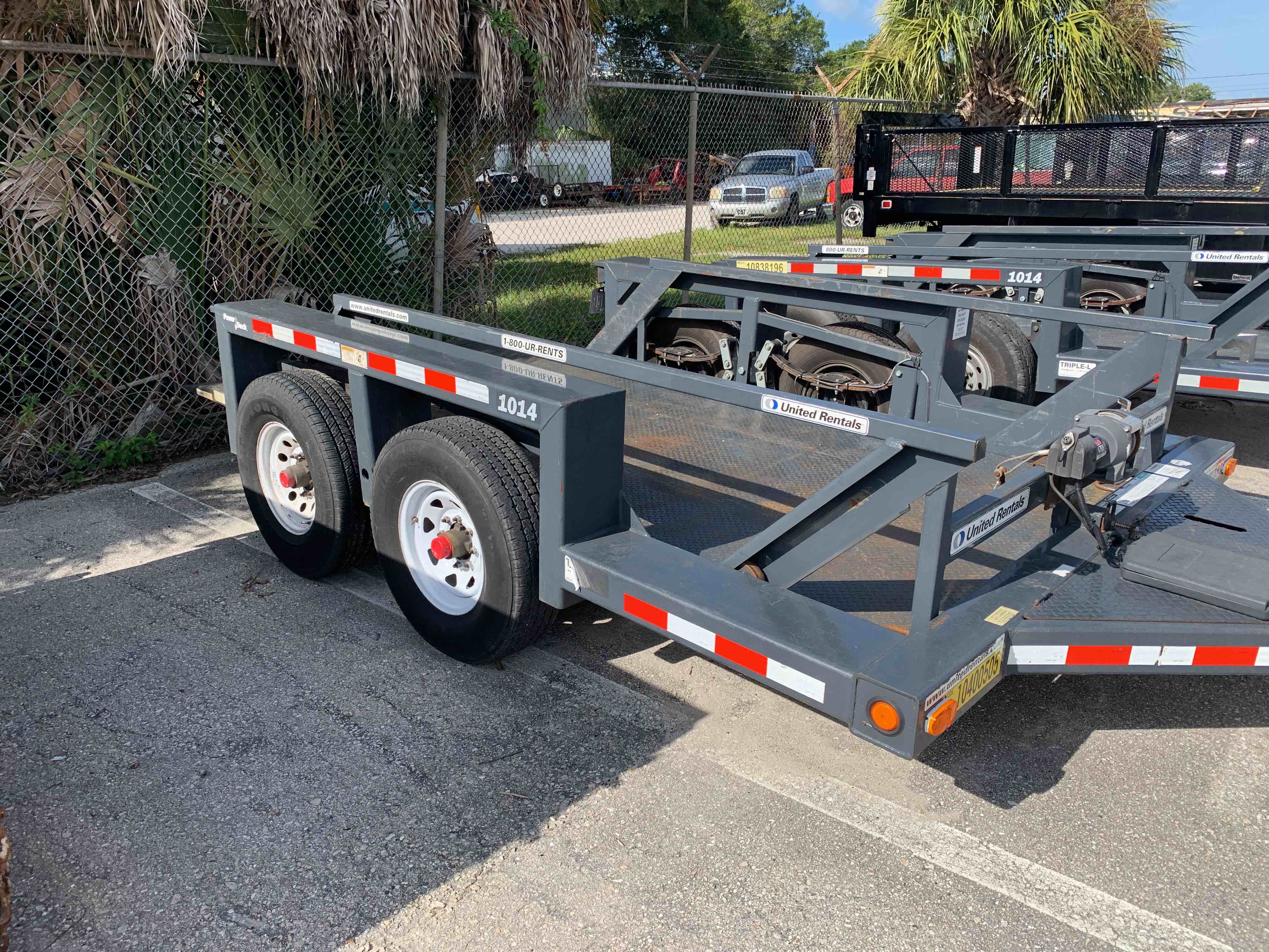 Used 2015 JLG 1014 Drop Deck Trailer For Sale in Sarasota, FL United