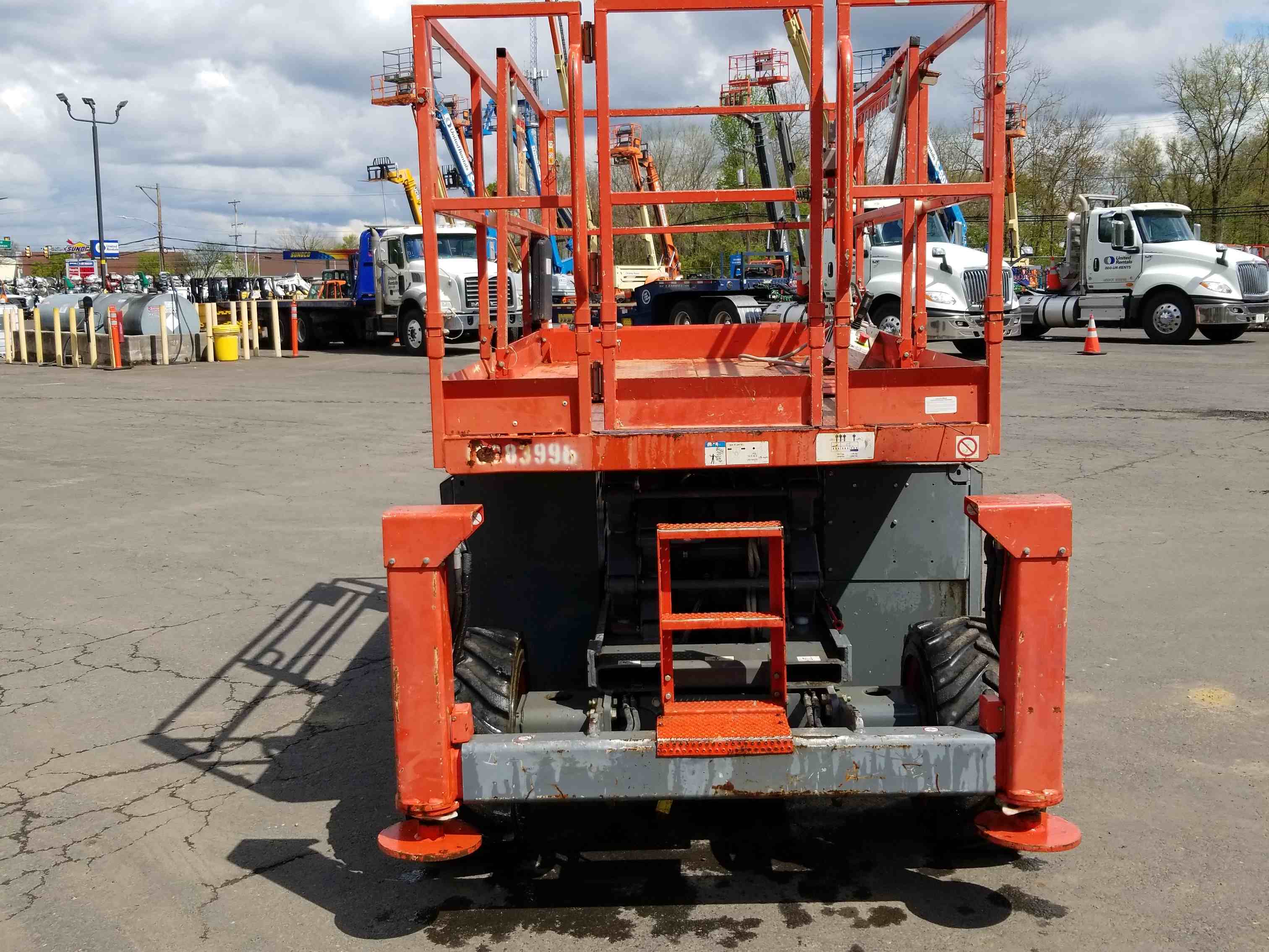 Used 2014 Skyjack SJ6826RT Rough Terrain Scissor Lift For Sale in Deer