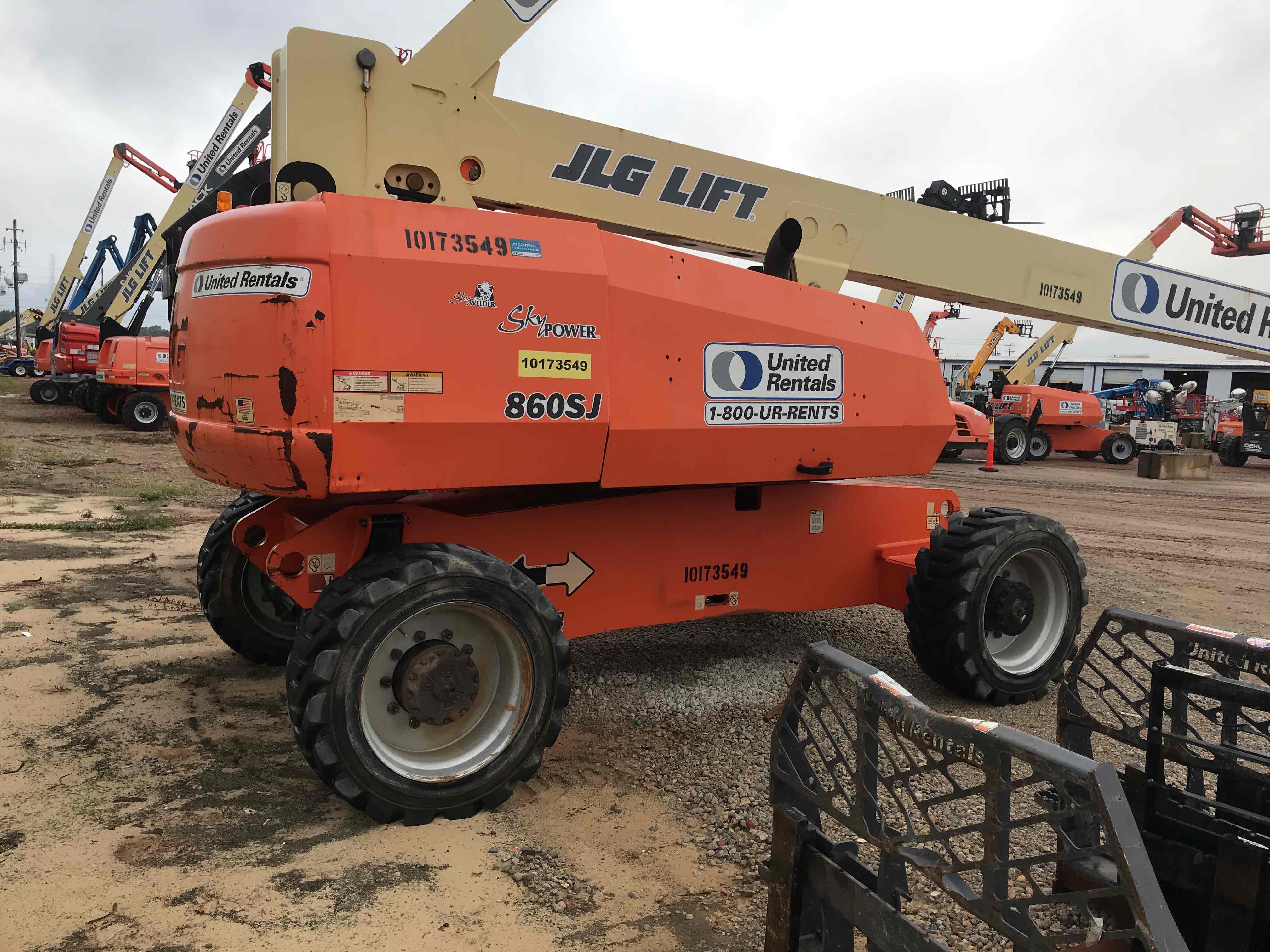 Used 2013 JLG 860SJ Telescopic Boom Lift For Sale in Augusta, GA United Rentals