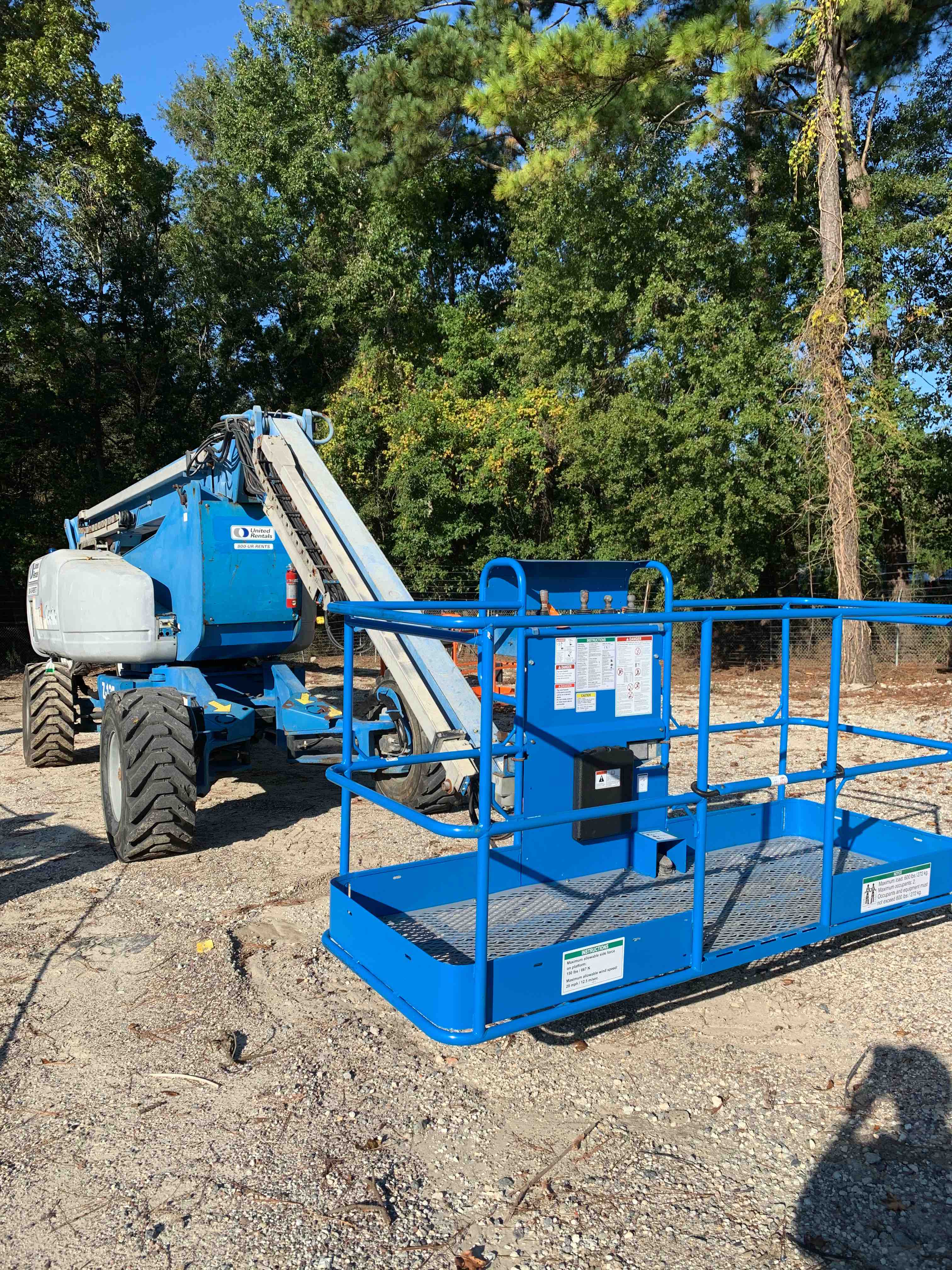 Used 2012 Genie Z135/70 Articulating Boom Lift For Sale in Kennesaw