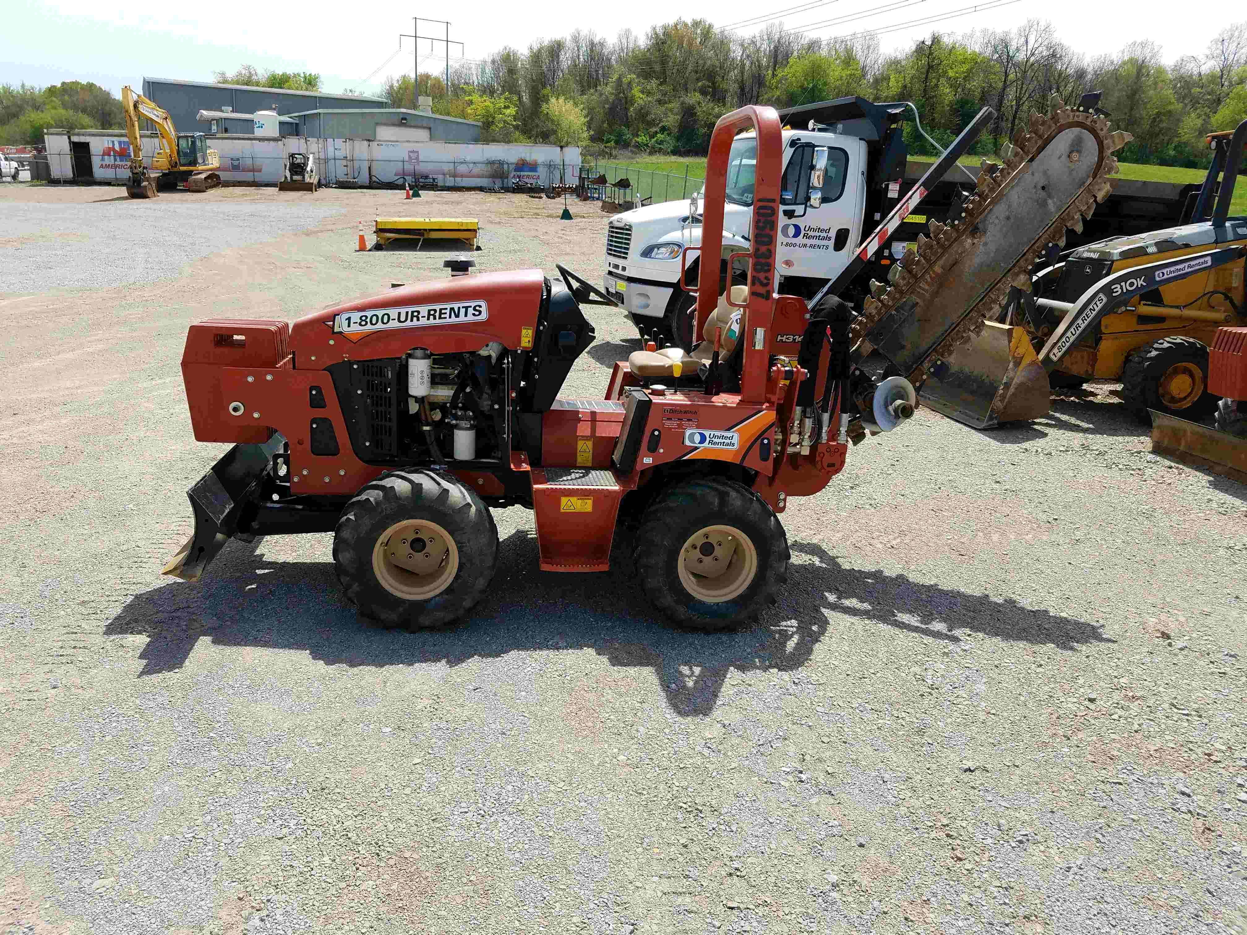 Used 2016 Ditch Witch RT45 RideOn Trencher For Sale in Clarksville, TN