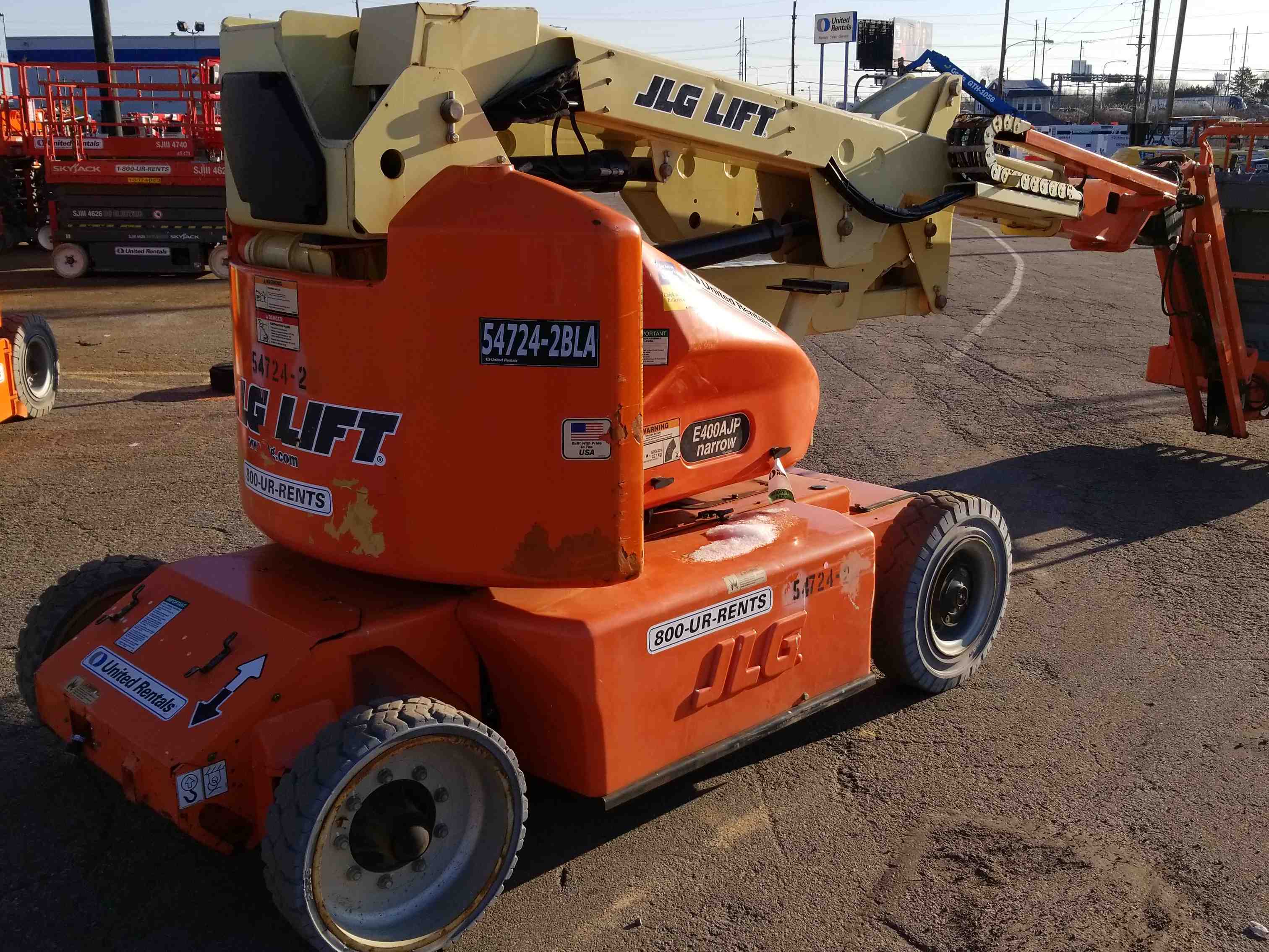 Used 2012 JLG E400AJPN Articulating Boom Lift For Sale in State College