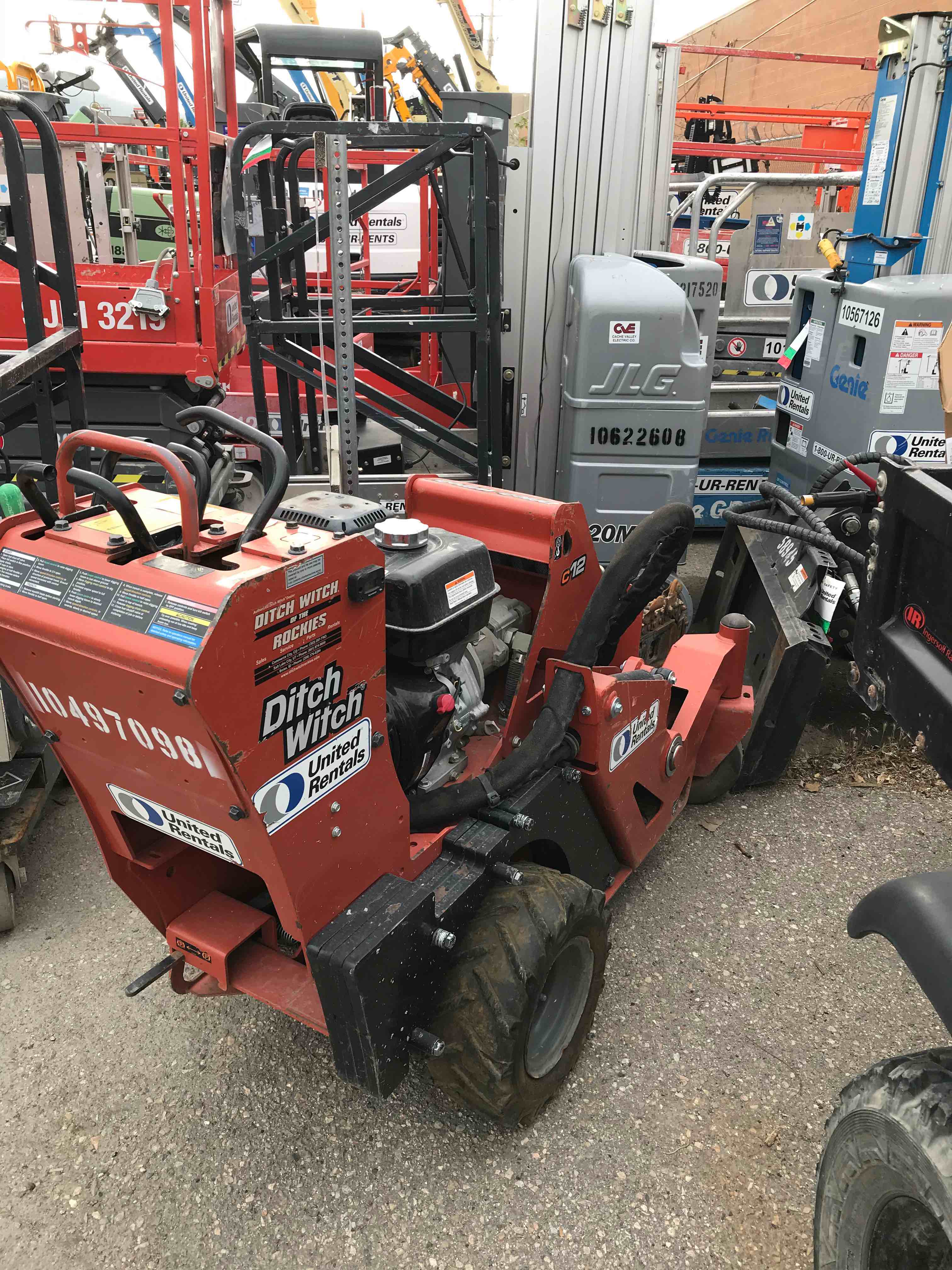 Used 2016 Ditch Witch C12 WalkBehind Trencher For Sale in South Salt