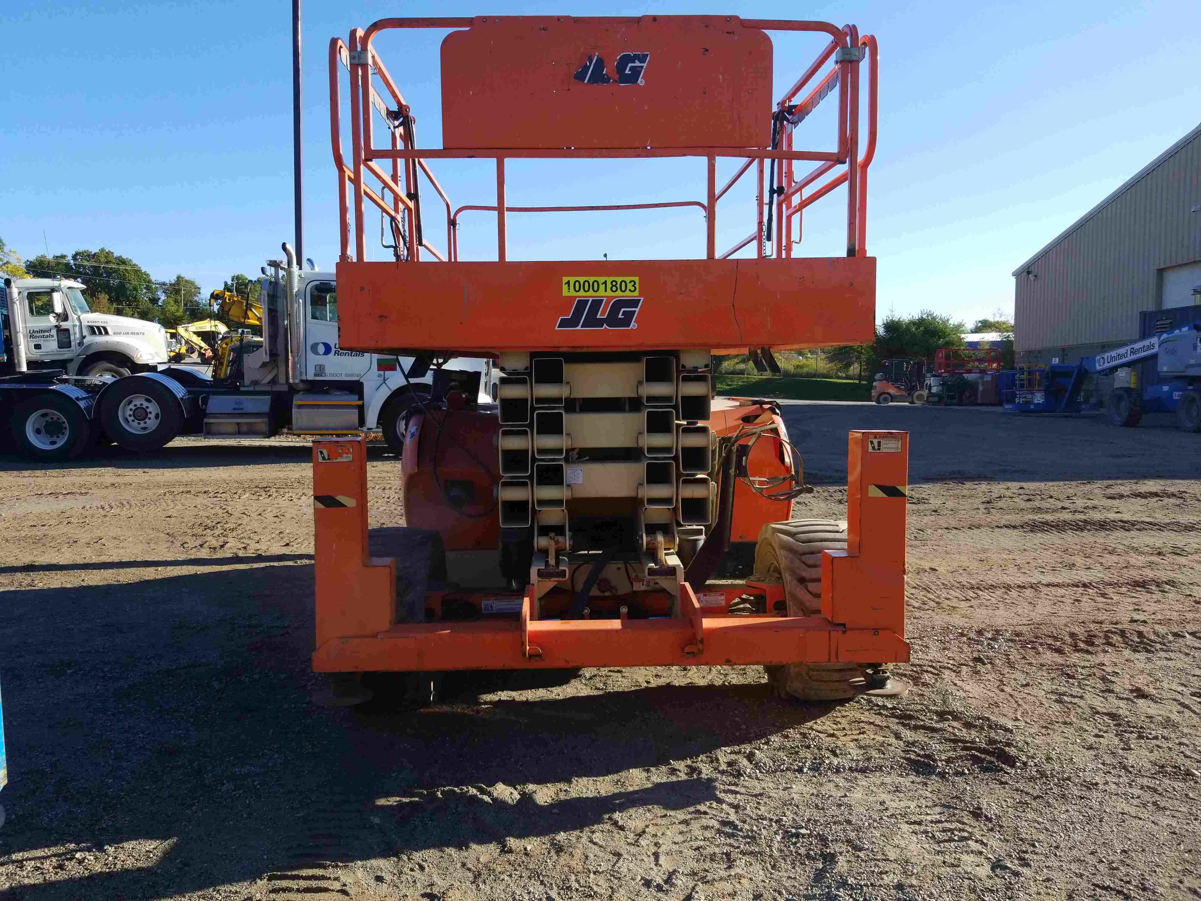 Used 2011 JLG 4394RT Rough Terrain Scissor Lift For Sale in