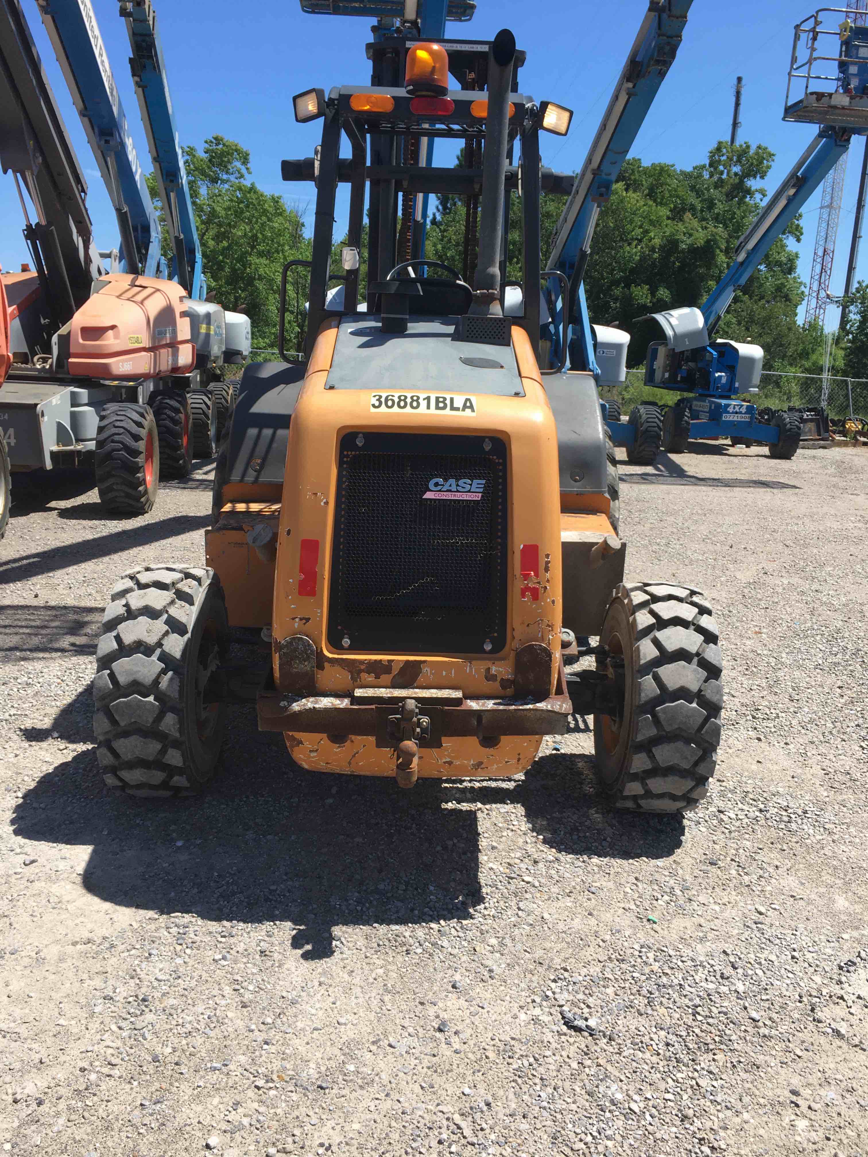 Used 2016 Case 586H Rough Terrain Forklift For Sale in Plaquemine, LA