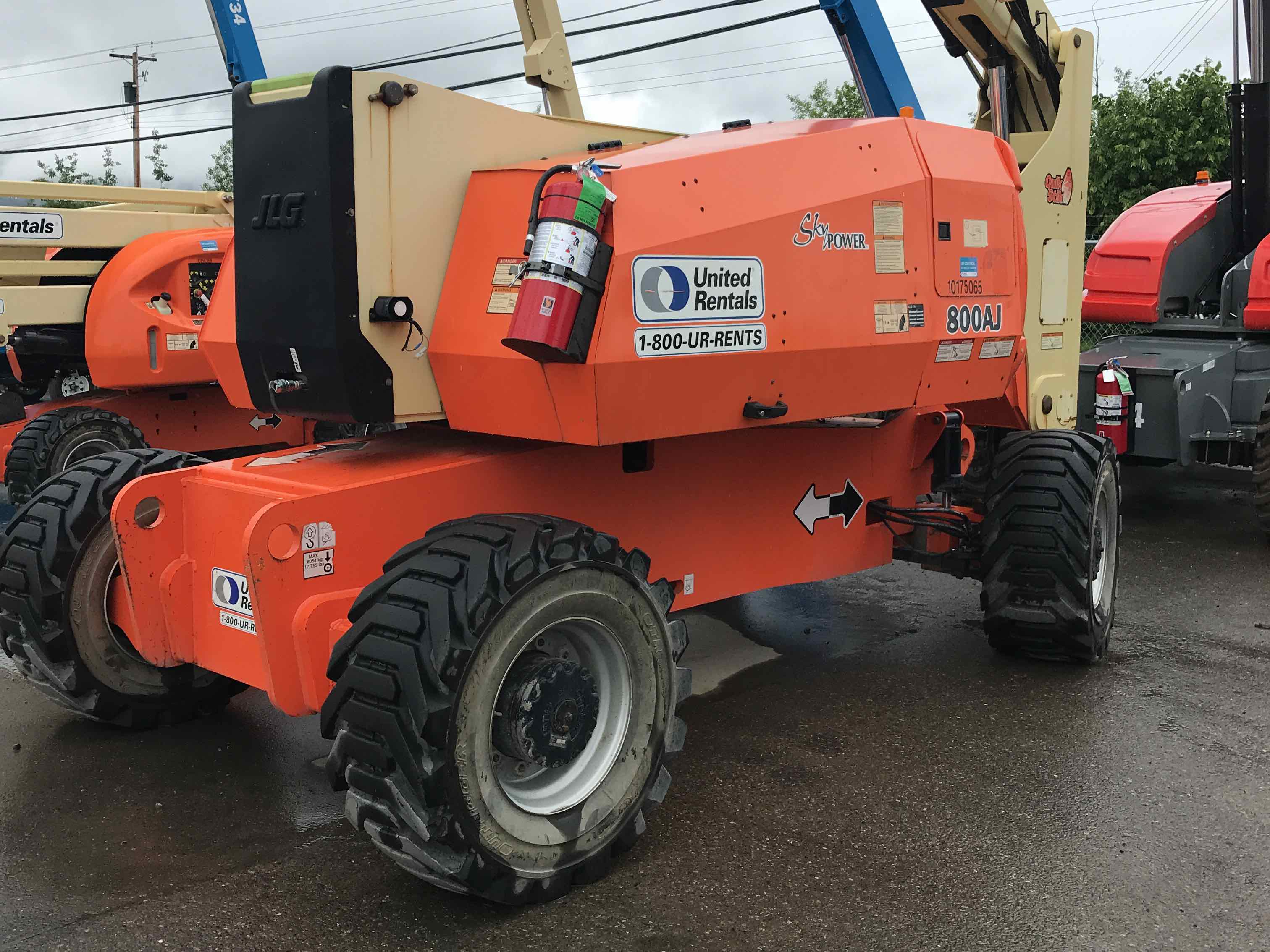 Used 2013 JLG 800AJ Articulating Boom Lift For Sale in Fort Mackay, AB United Rentals