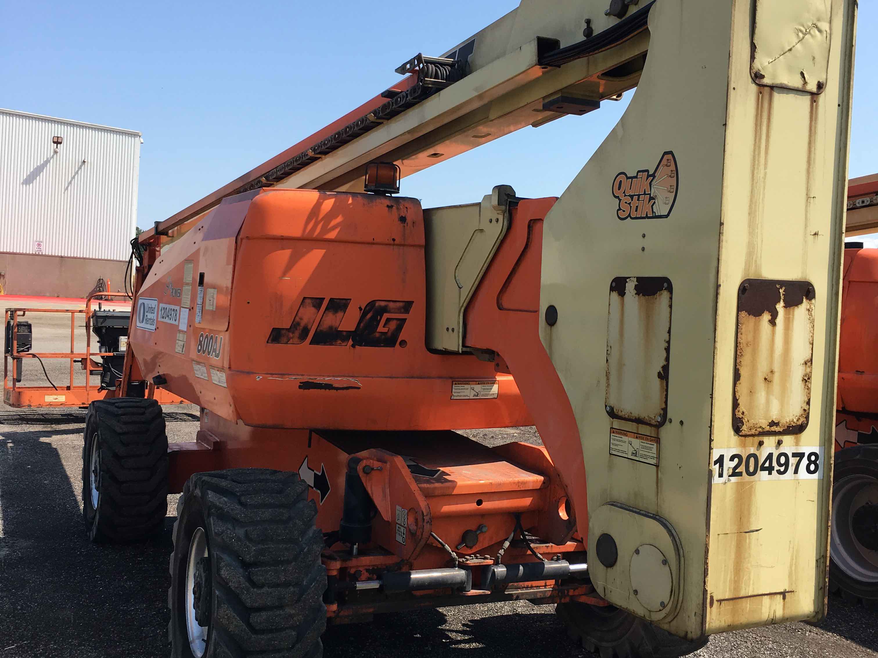 Used 2011 JLG 800AJ Articulating Boom Lift For Sale in Stoney Creek, ON