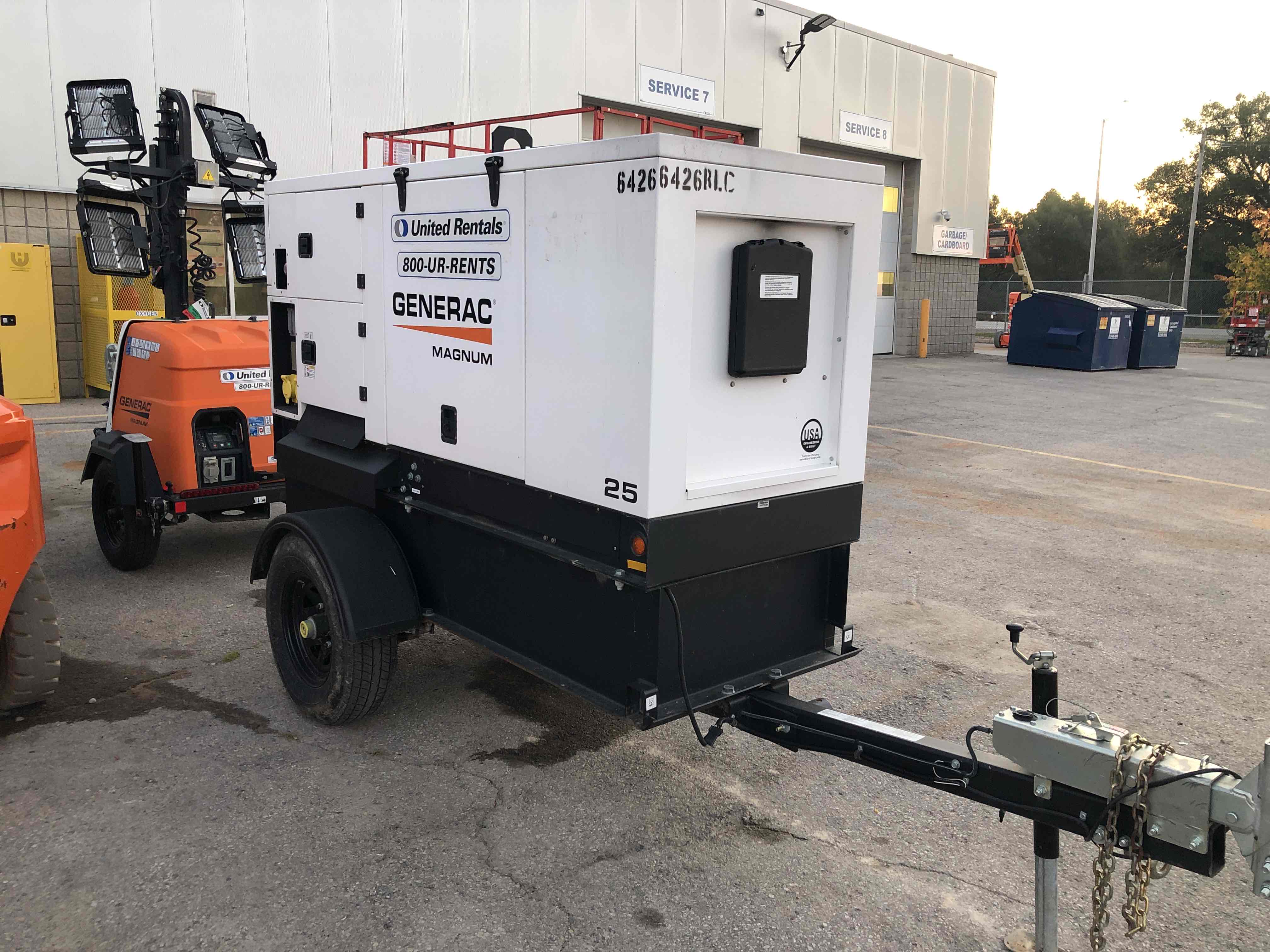 Used 2018 Magnum Pro MMG25CPSA Diesel Generator For Sale in St