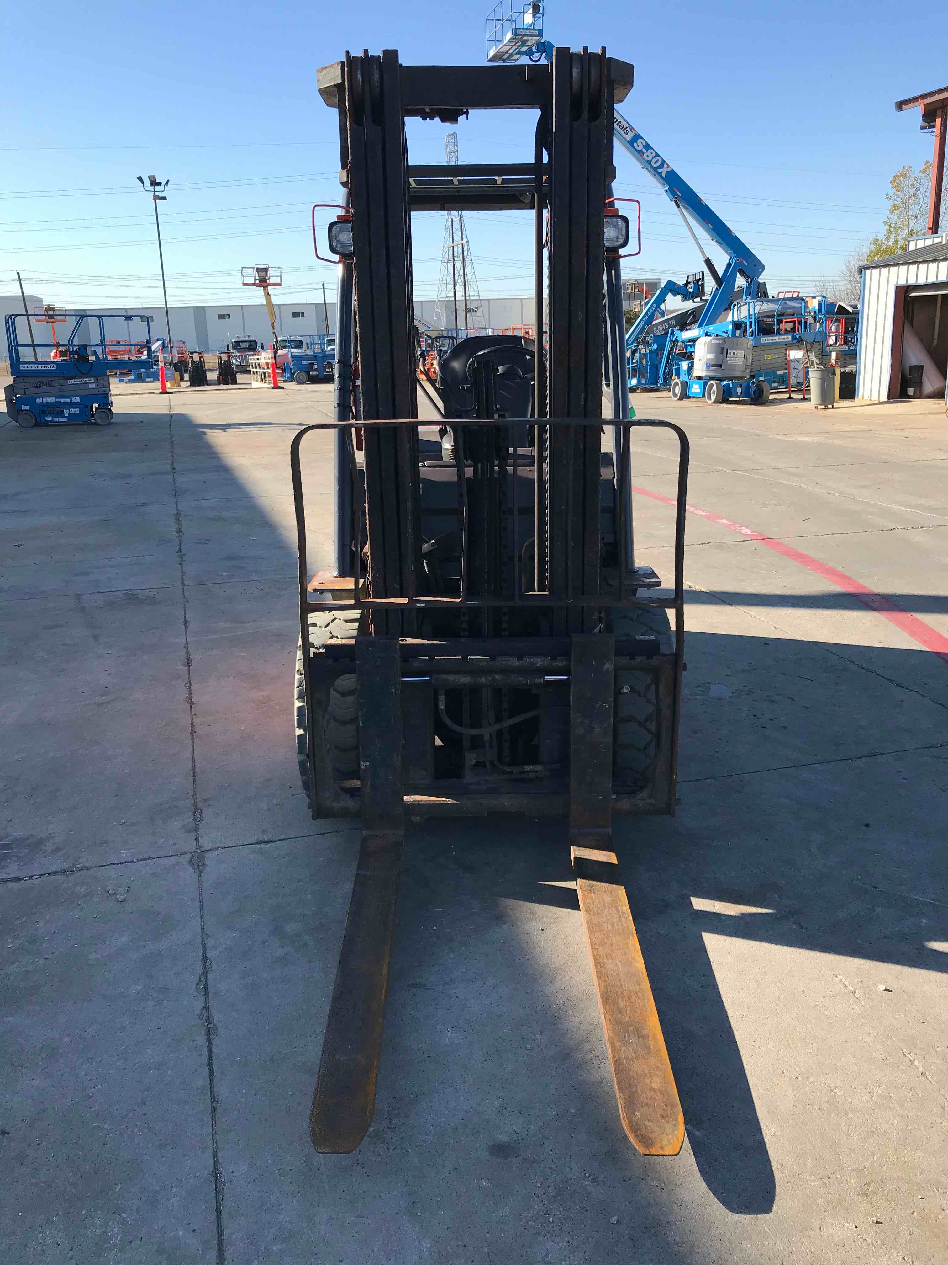 Used 2014 Toyota 8FDU30 Warehouse Forklift For Sale in Houston, TX