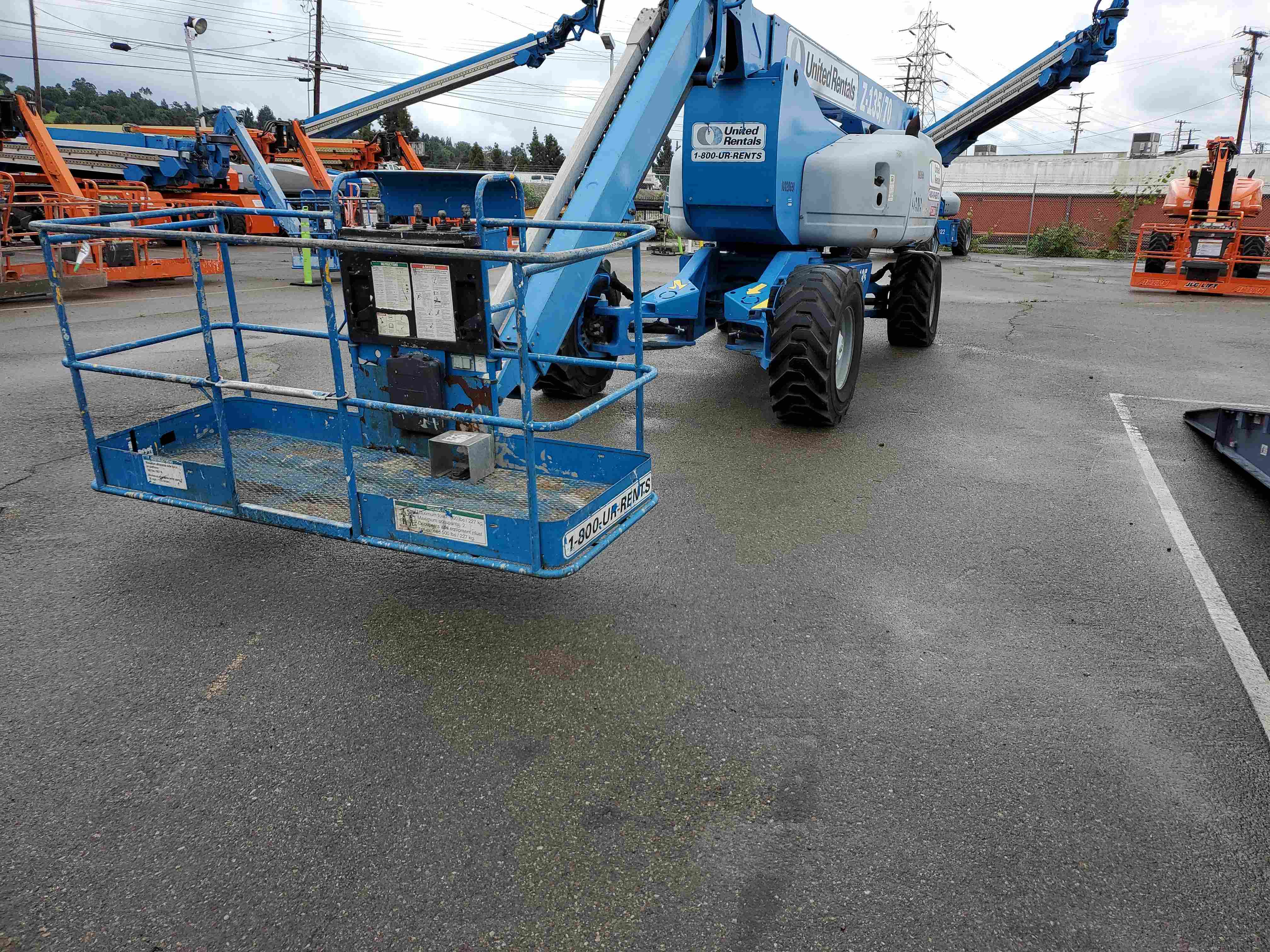 Used 2012 Genie Z135/70 Articulating Boom Lift For Sale in Salem, OR
