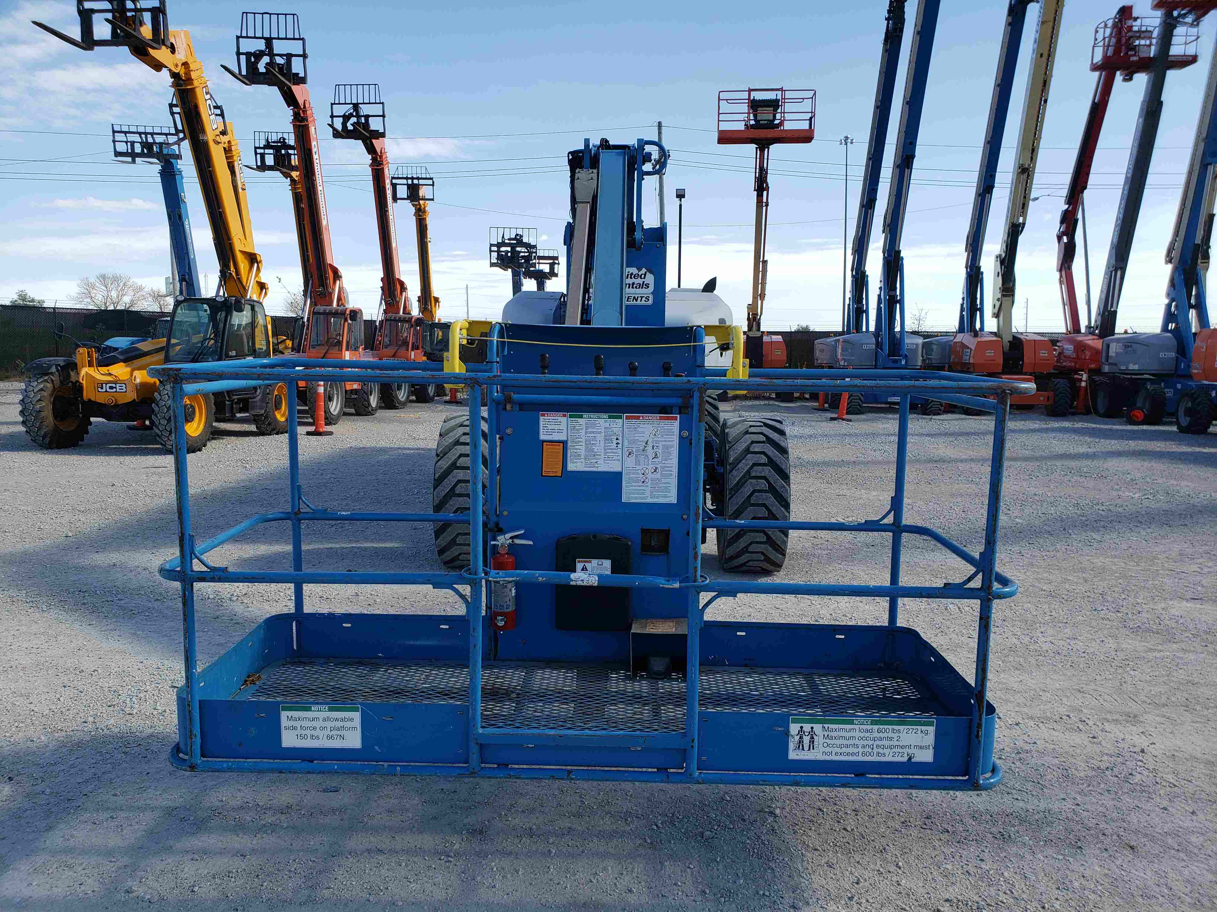 Used 2012 Genie Z135/70 Articulating Boom Lift For Sale in Waterloo