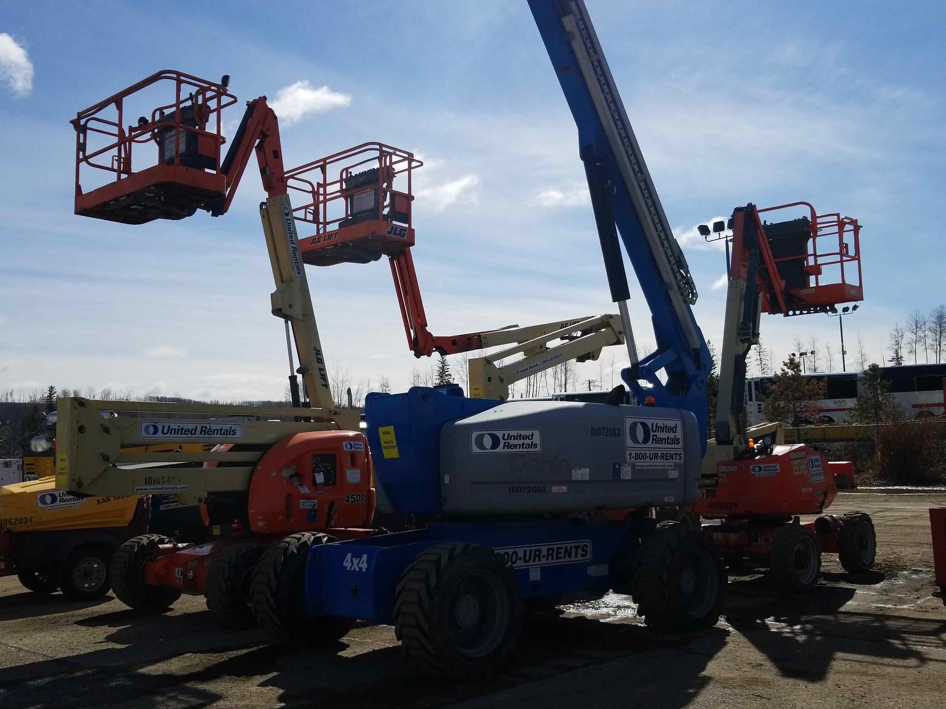 Used 2012 Genie Z80/60 Articulating Boom Lift For Sale in Fort