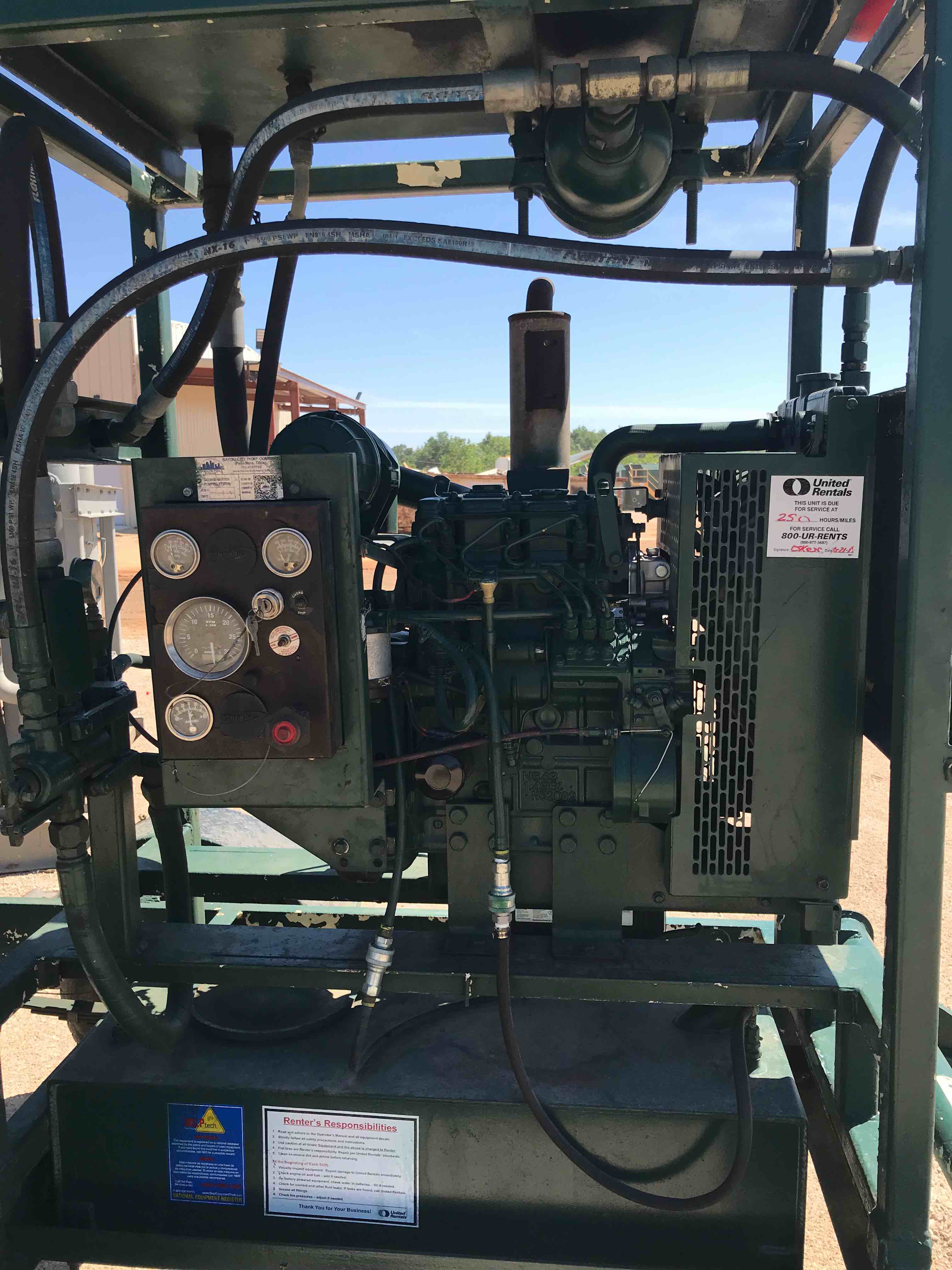 Used 2010 Bayou Pumps H4X12B Pump For Sale in TX United Rentals