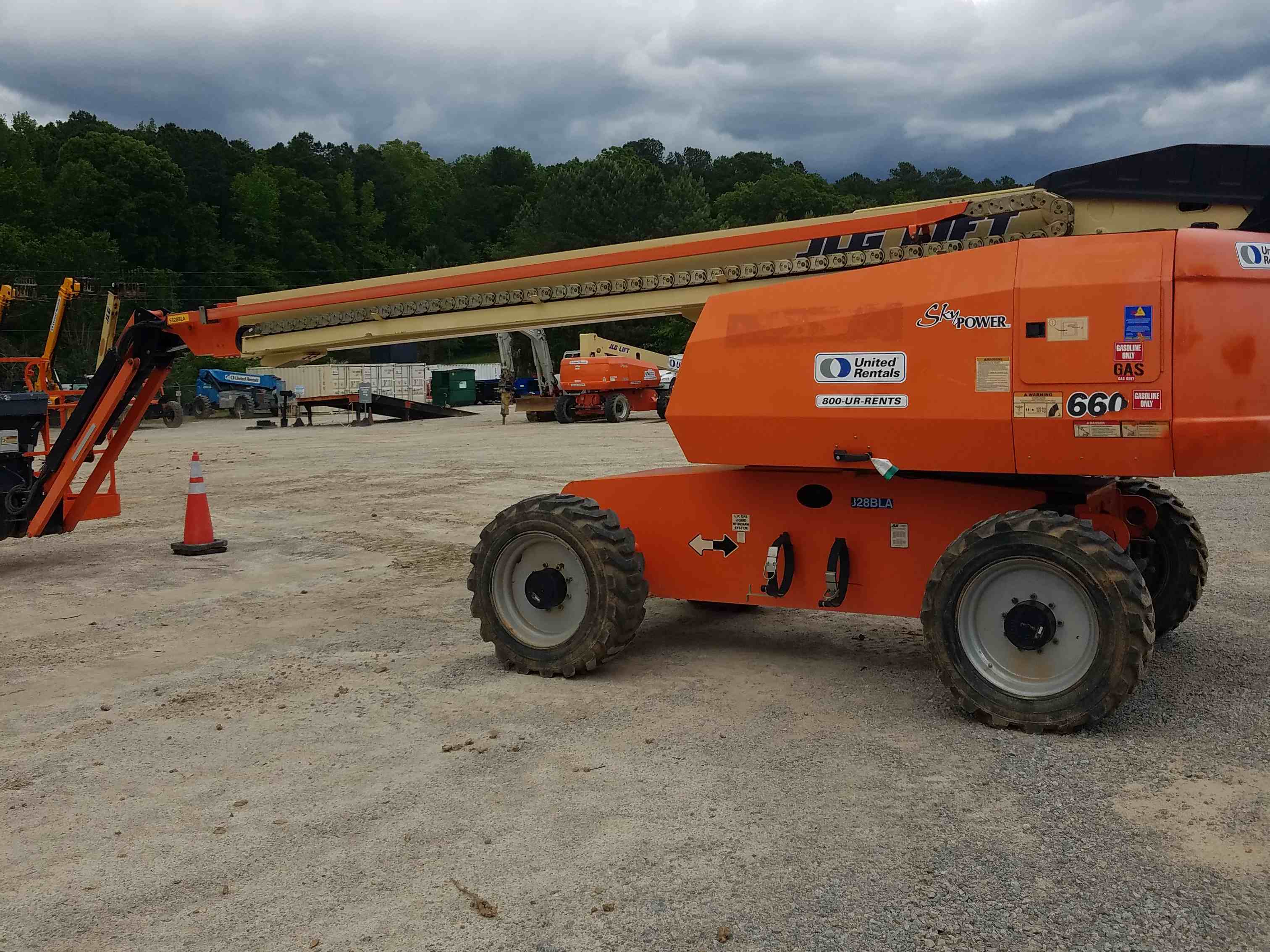 Used 2013 JLG 660SJ Telescopic Boom Lift For Sale in Garner, NC