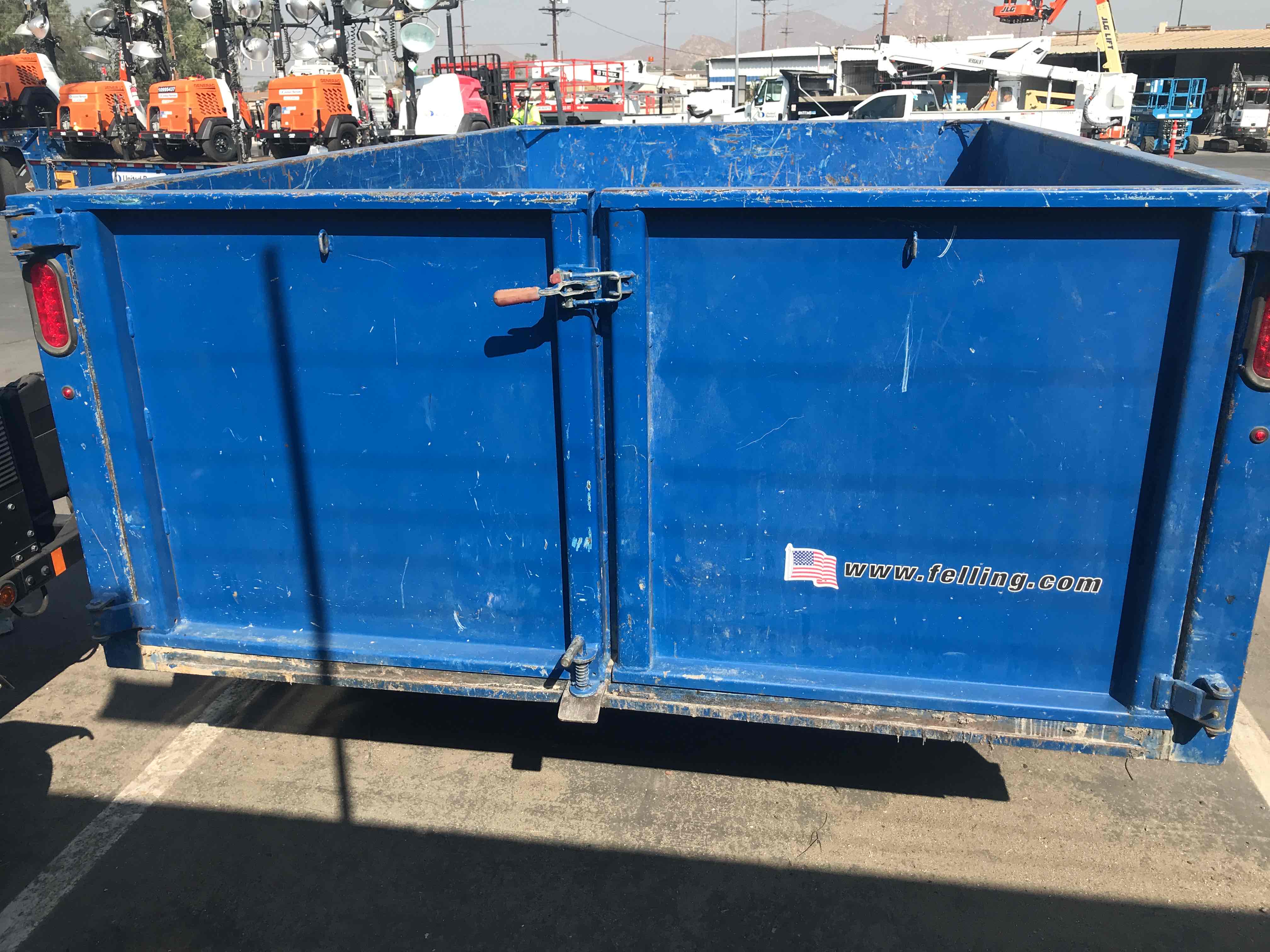 Used 2017 Felling F10DT Dump Trailer For Sale in Cathedral City, CA