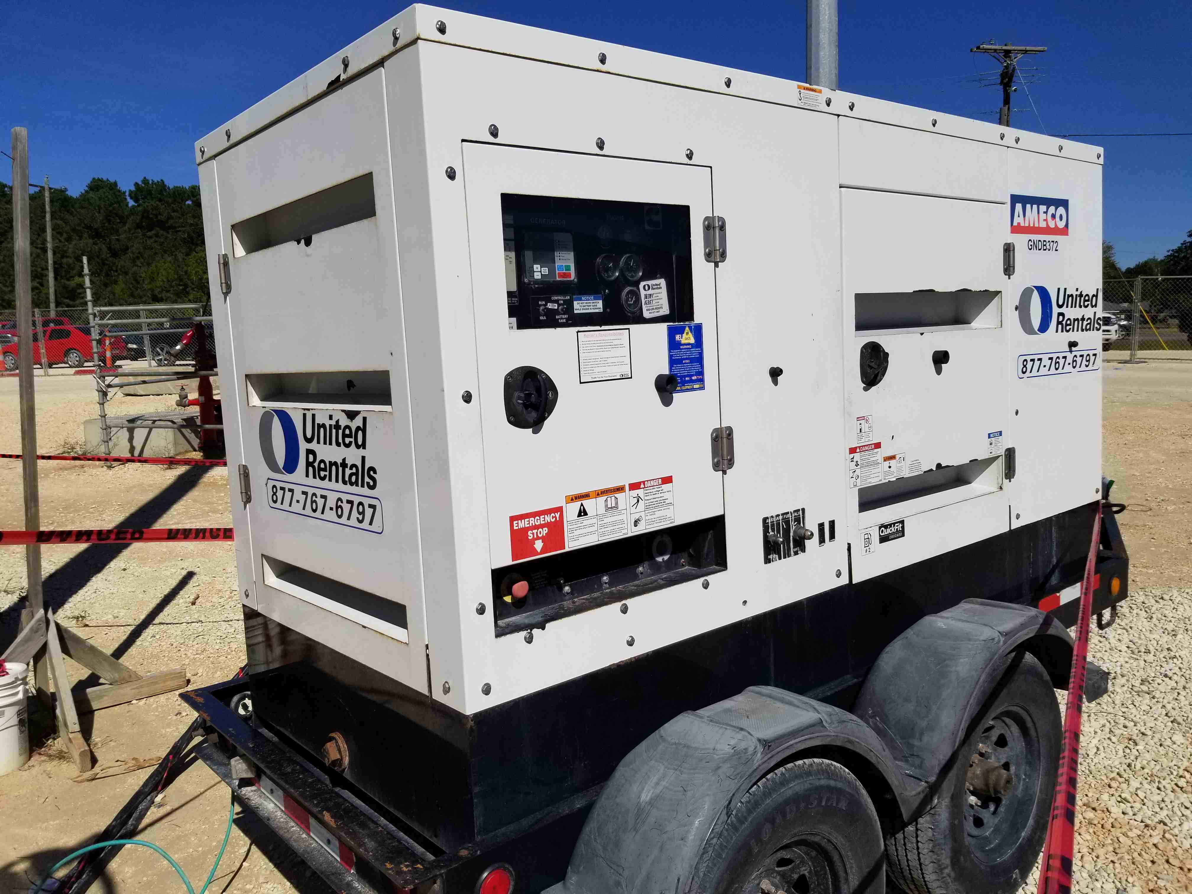 Used 2014 Cummins C60D6RG Diesel Generator For Sale in Houston, TX
