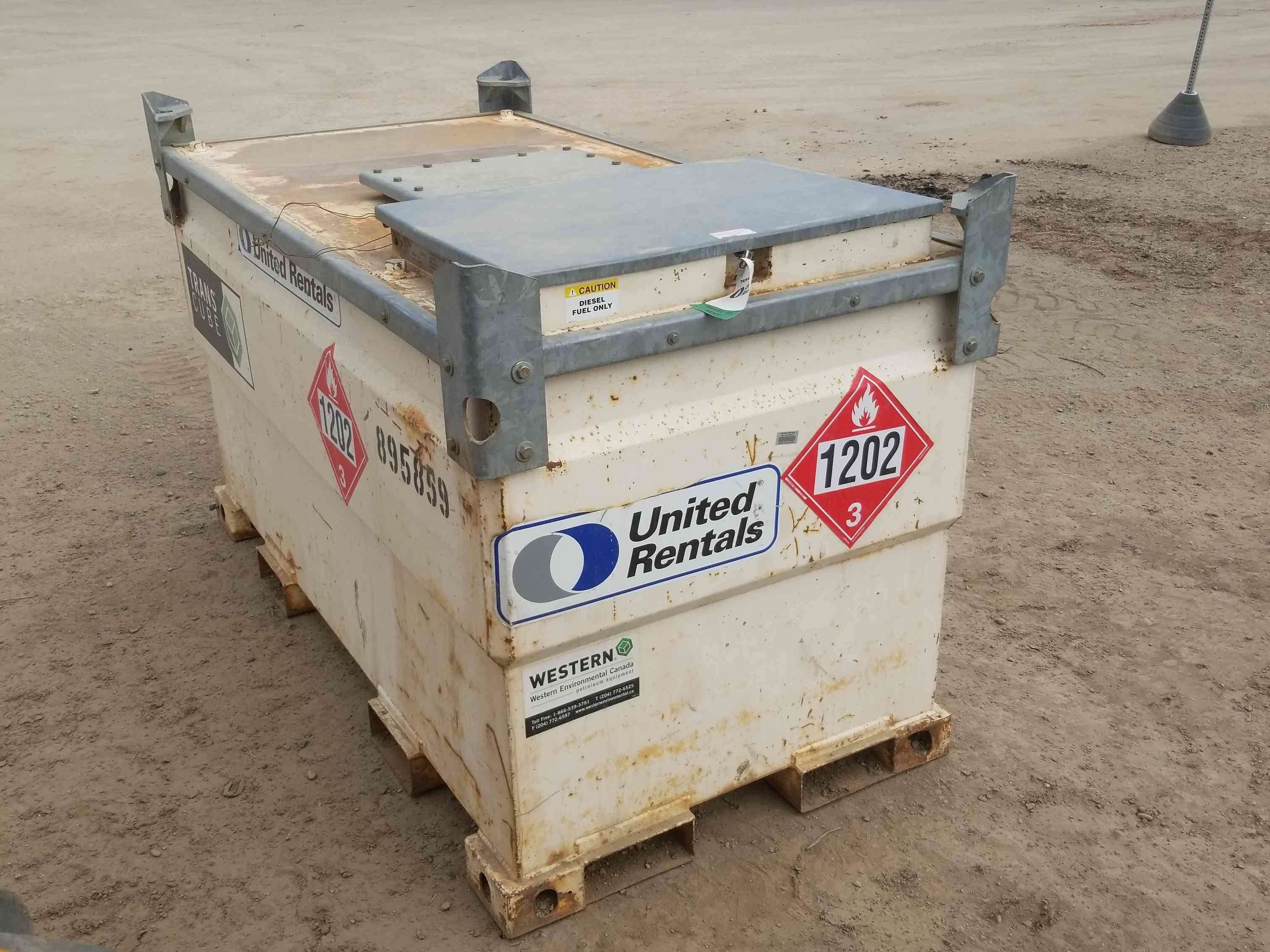 Used 2011 Transcube 20TCGPUMP Fuel Tank For Sale in Peace River, AB