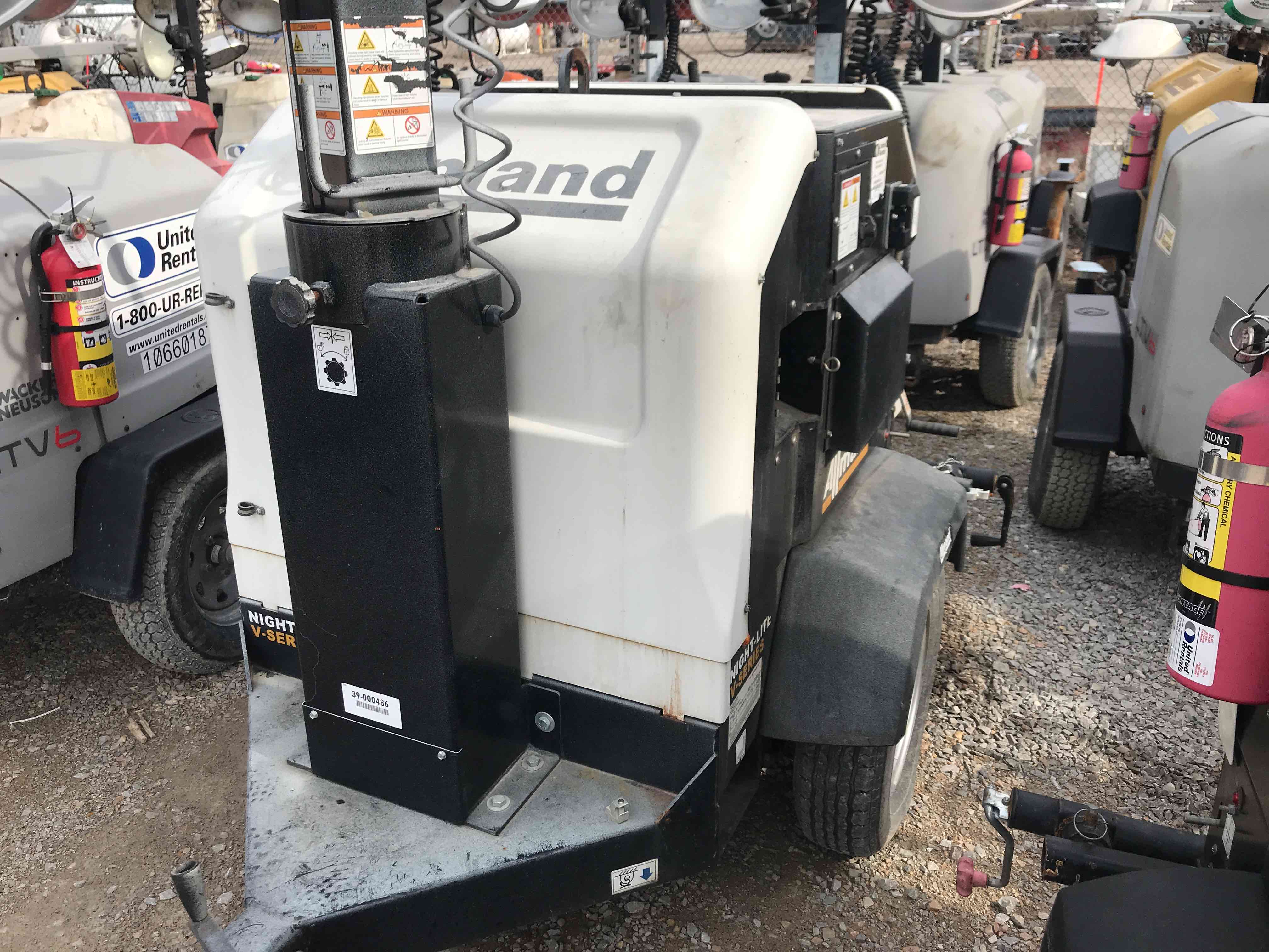 Used 2017 Allmand NIGHTLITE PRO Towable Light Tower For Sale in Mc Intosh, AL United Rentals