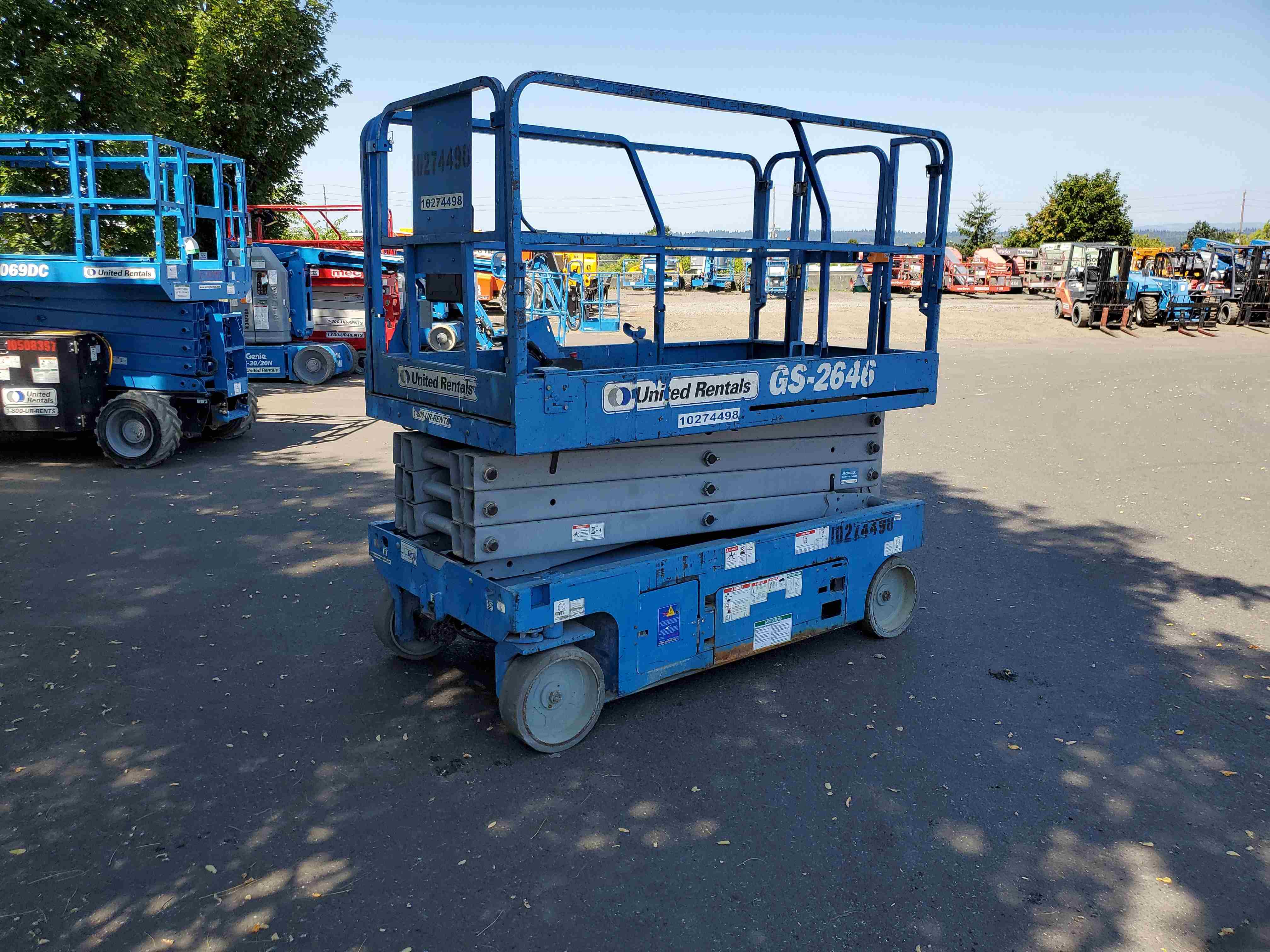 Used 2014 Genie GS2646 Scissor Lift For Sale in Longview, WA United
