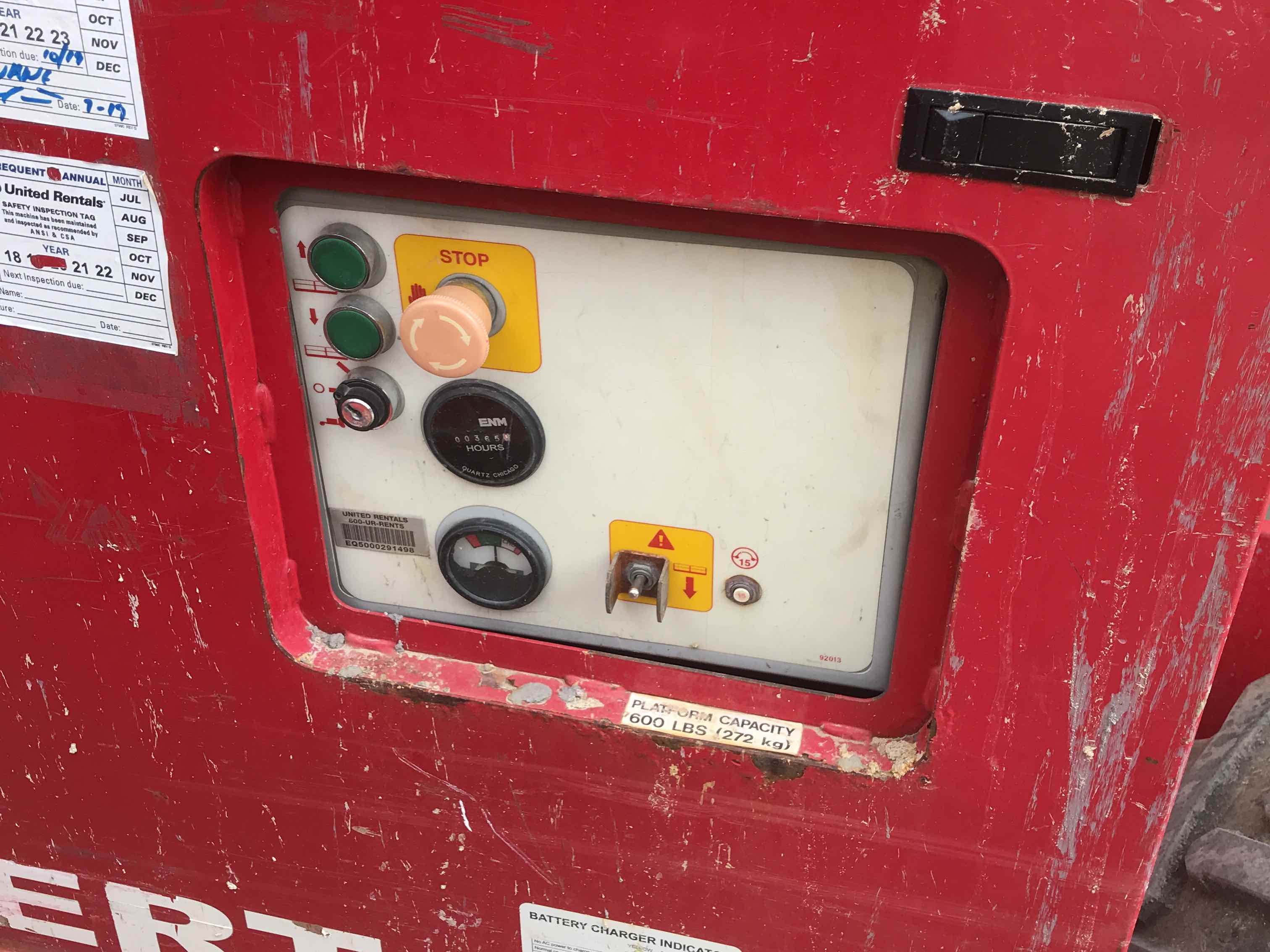 Used 2013 MEC 4069ERT Scissor Lift For Sale in Roanoke, VA United Rentals