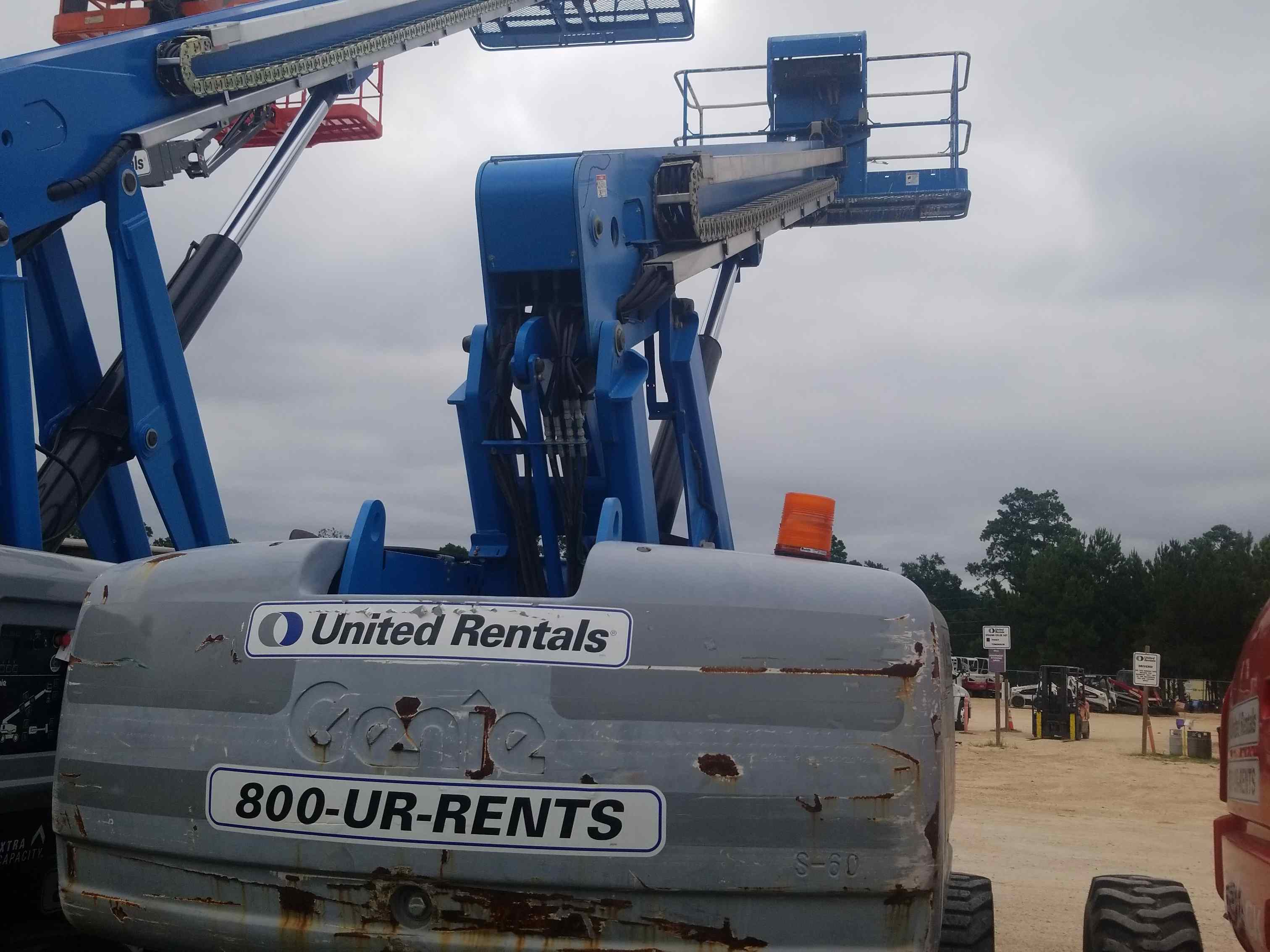 Used 2014 Genie S60X Telescopic Boom Lift For Sale in Houston, TX