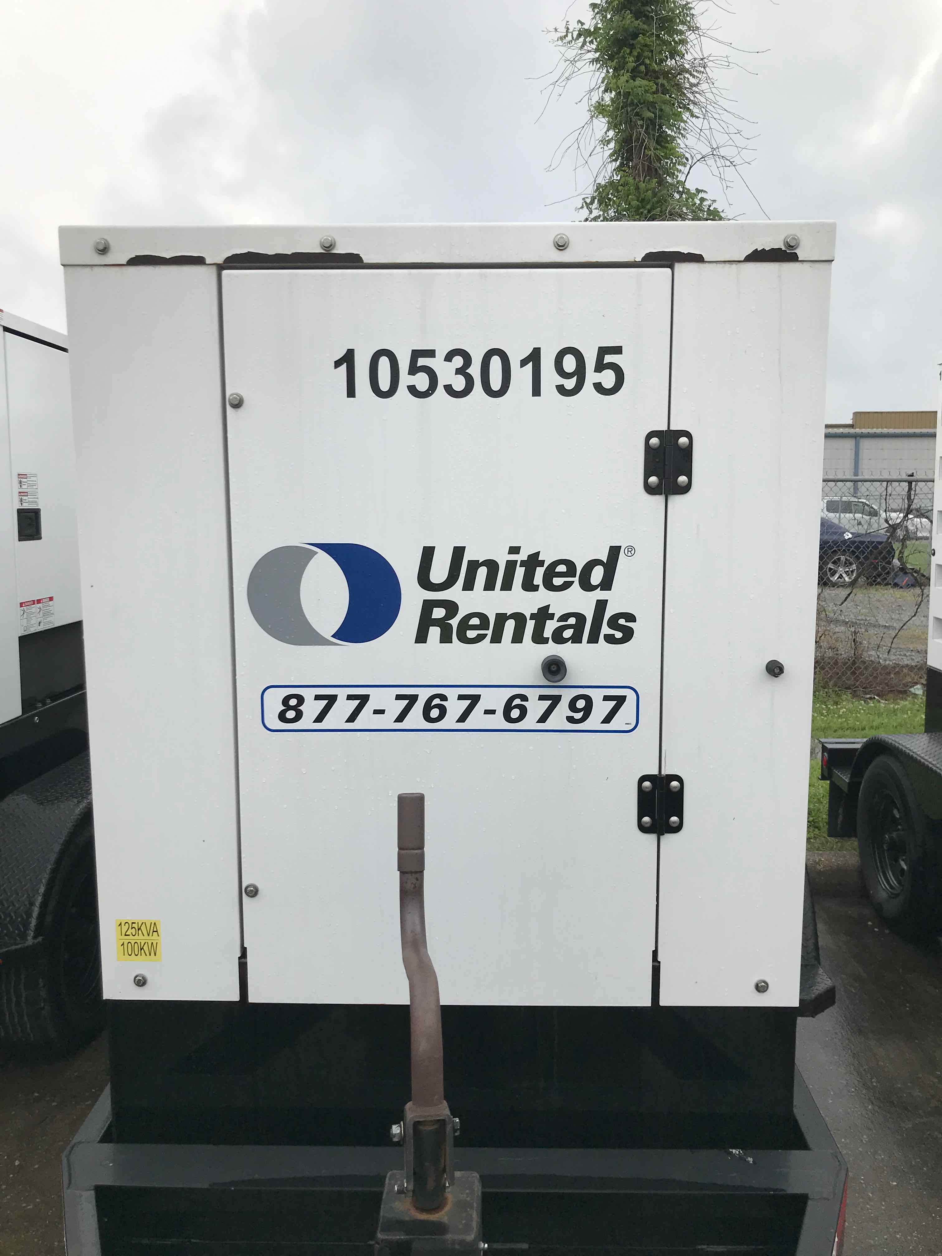 Used 2016 Cummins C100D6RG Diesel Generator For Sale in Baton Rouge, LA