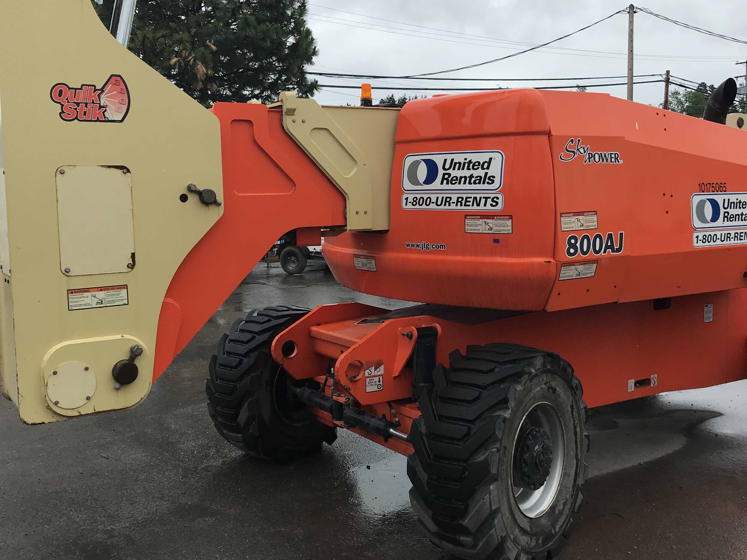 Used 2013 JLG 800AJ Articulating Boom Lift For Sale in Fort Mackay, AB United Rentals
