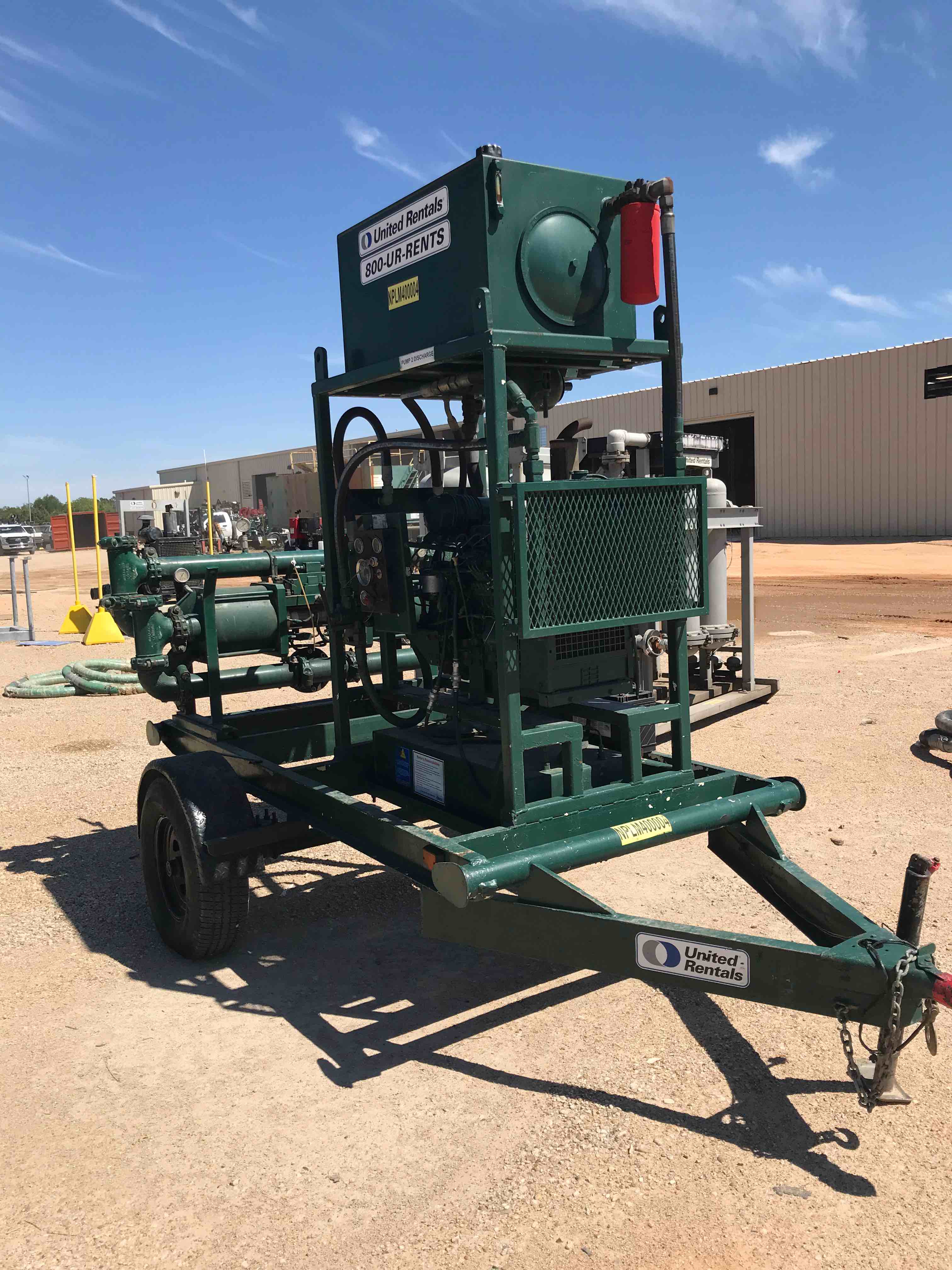 Used 2010 Bayou Pumps H4X12B Pump For Sale in TX United Rentals
