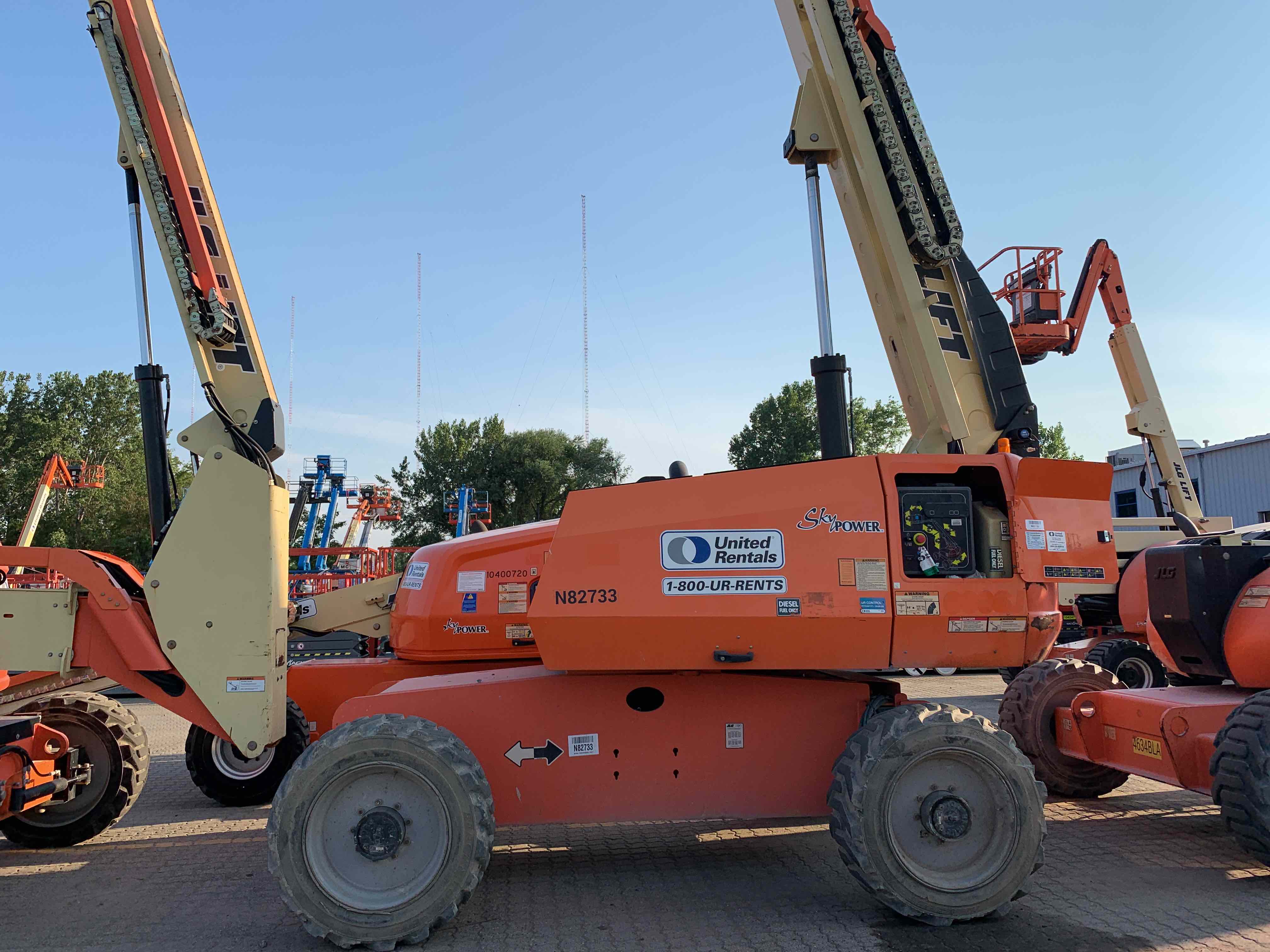 Used 2014 JLG 660SJ Boom Lift For Sale in Pleasantville, NJ United