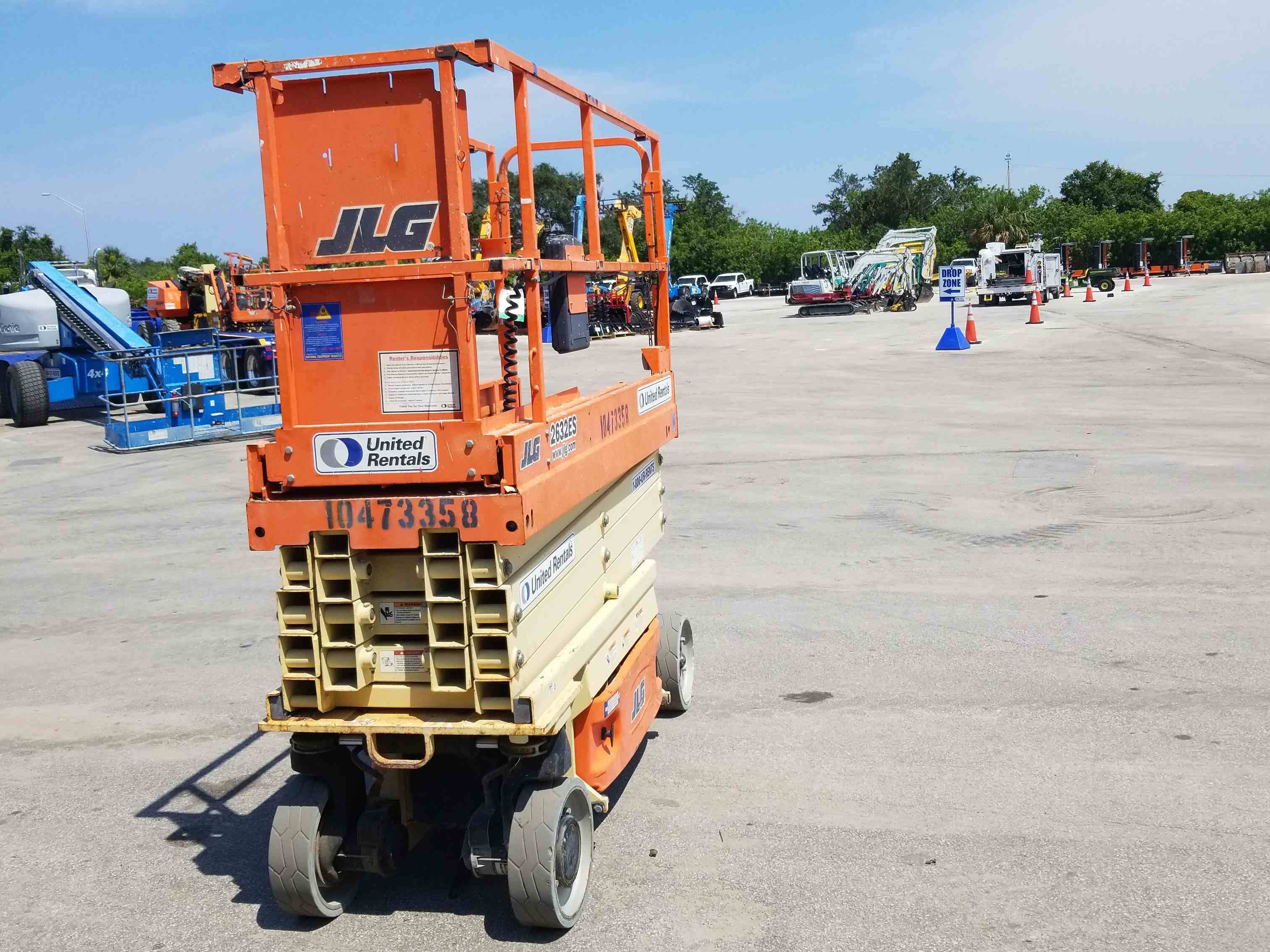 Used 2016 JLG 2632ES Scissor Lift For Sale in Orlando, FL United Rentals