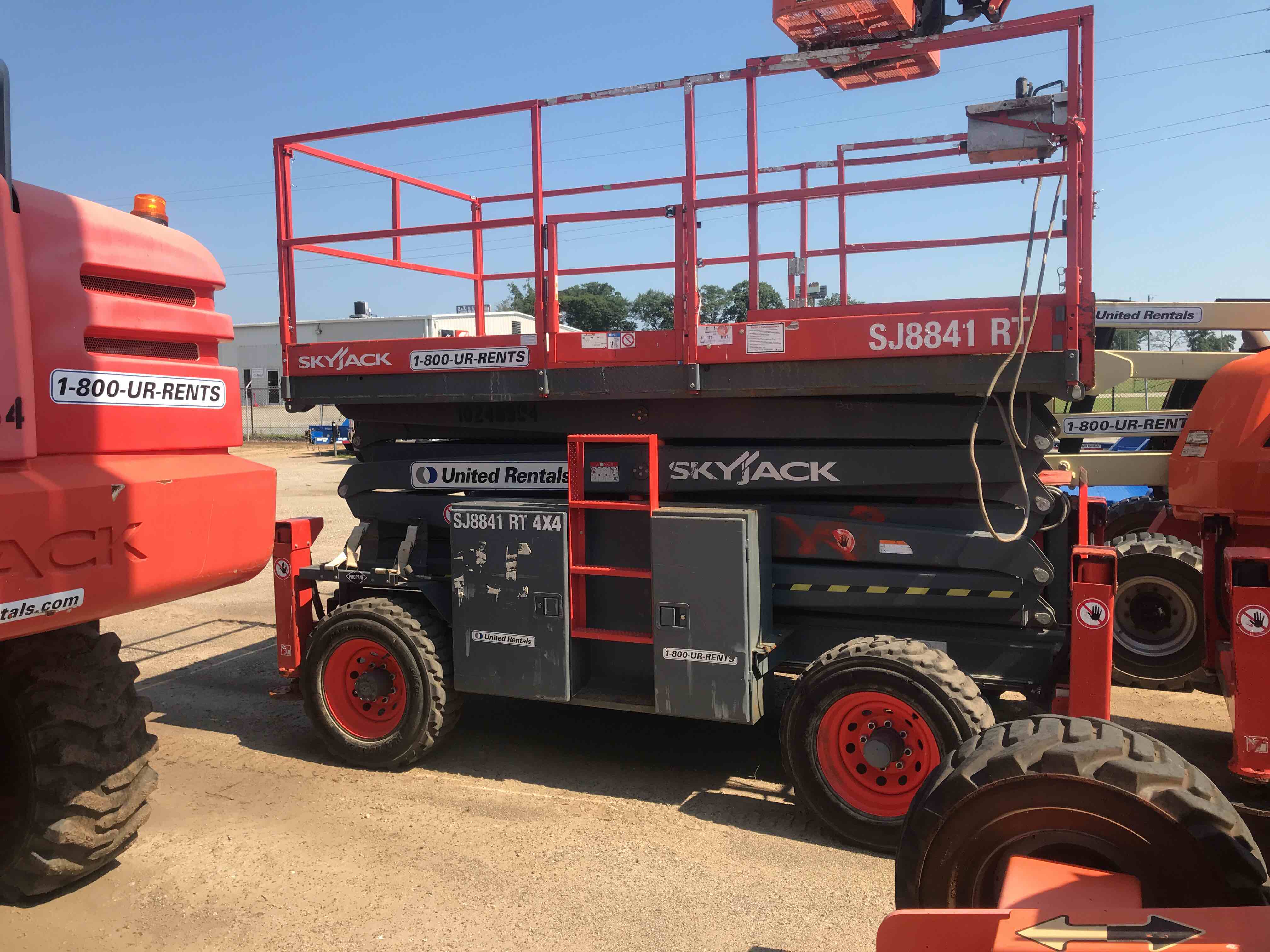 Used 2014 Skyjack SJ8841RT Scissor Lift For Sale in Joppa, MD United