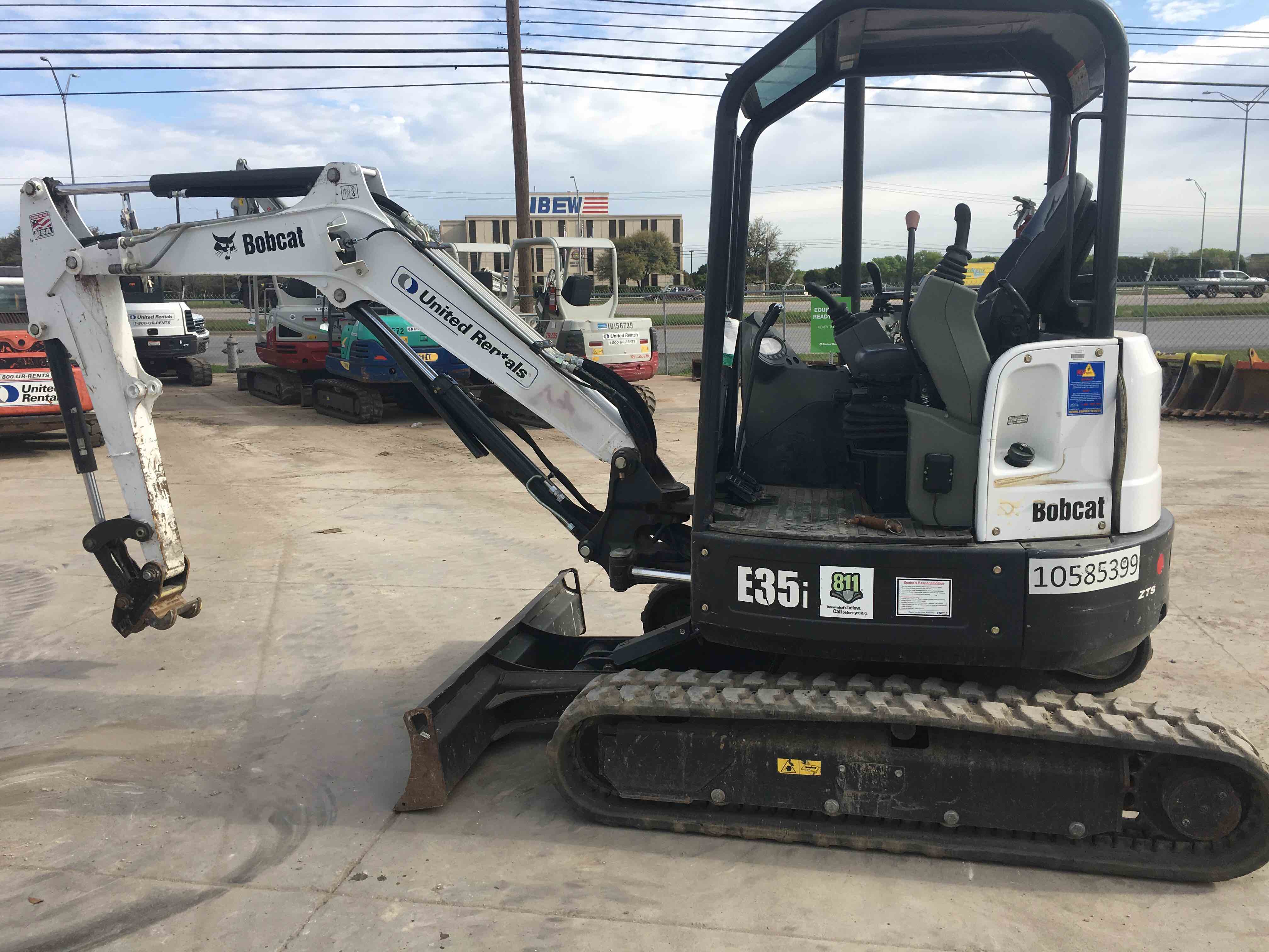 Used 2017 Bobcat E35I Mini Excavator For Sale in Longview, TX United