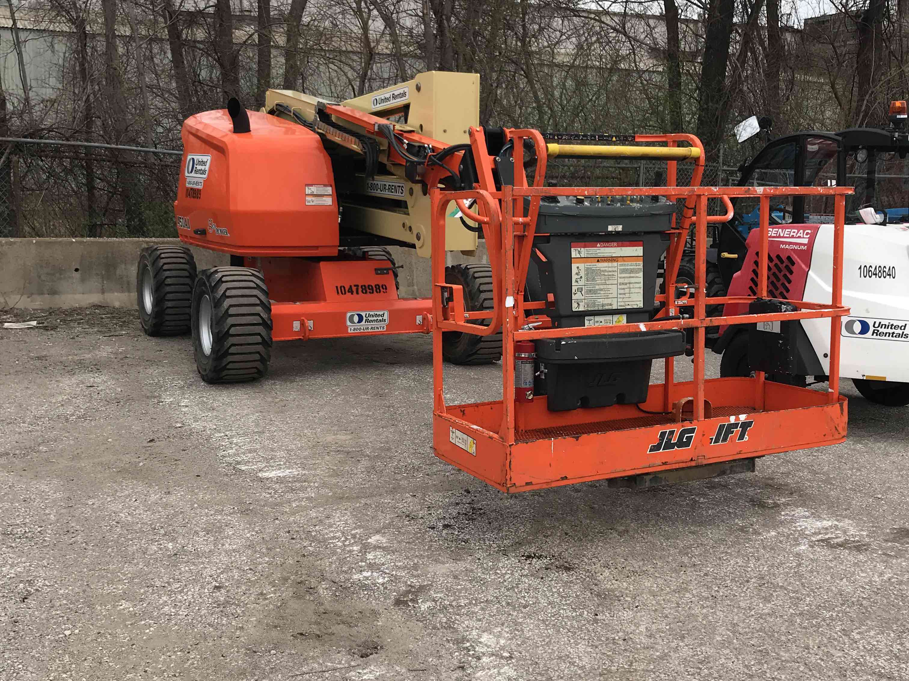 Used 2016 JLG 450AJ Articulating Boom Lift For Sale in East Chicago, IN ...