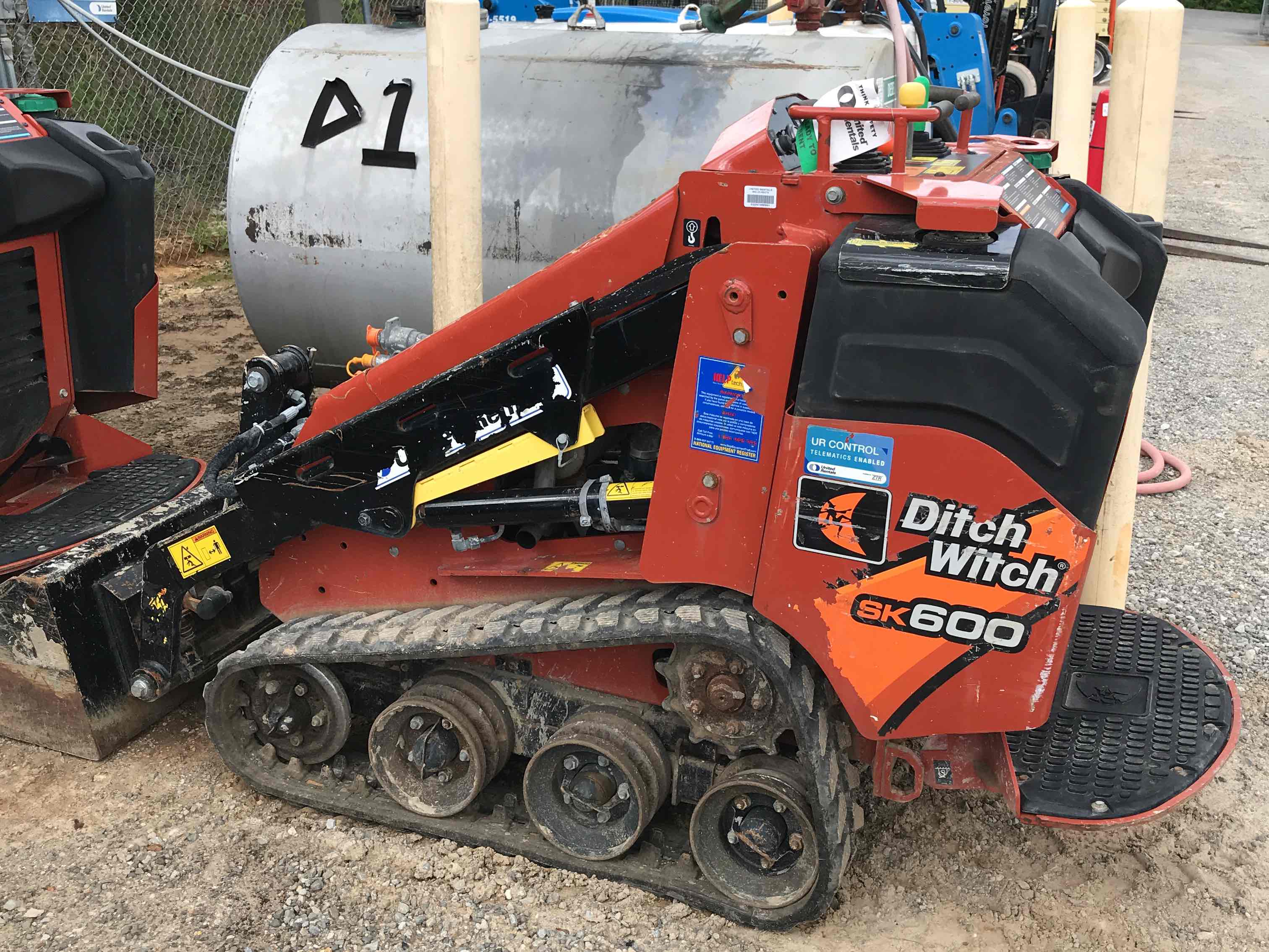 Used 2019 Ditch Witch SK600 Track Loader For Sale in Clarksville, TN