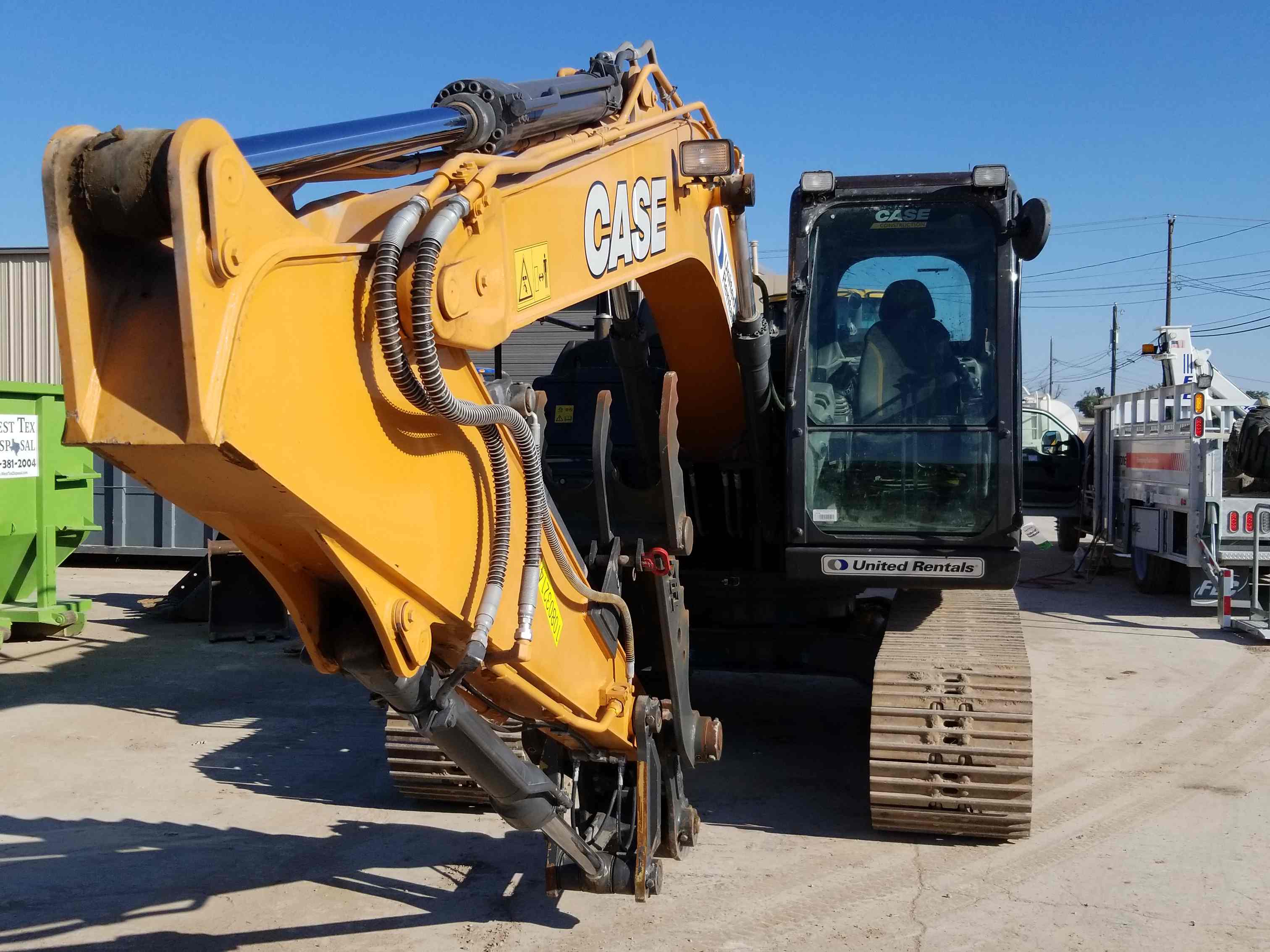 Used 2018 Case CX130D Excavator For Sale in Odessa, TX United Rentals