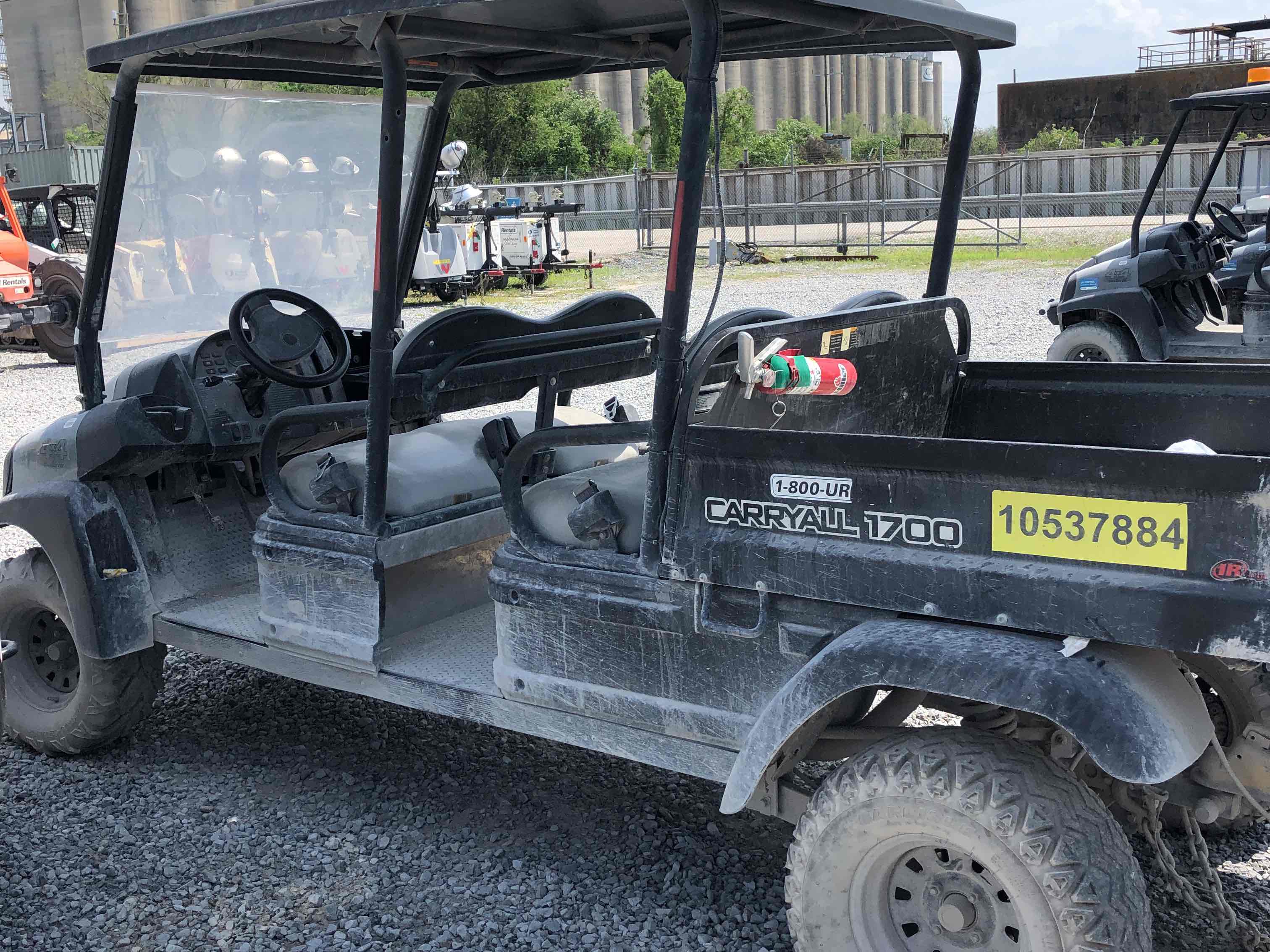 Used 2016 Club Car CARRYALL 1700 Utility Vehicle For Sale in Romulus