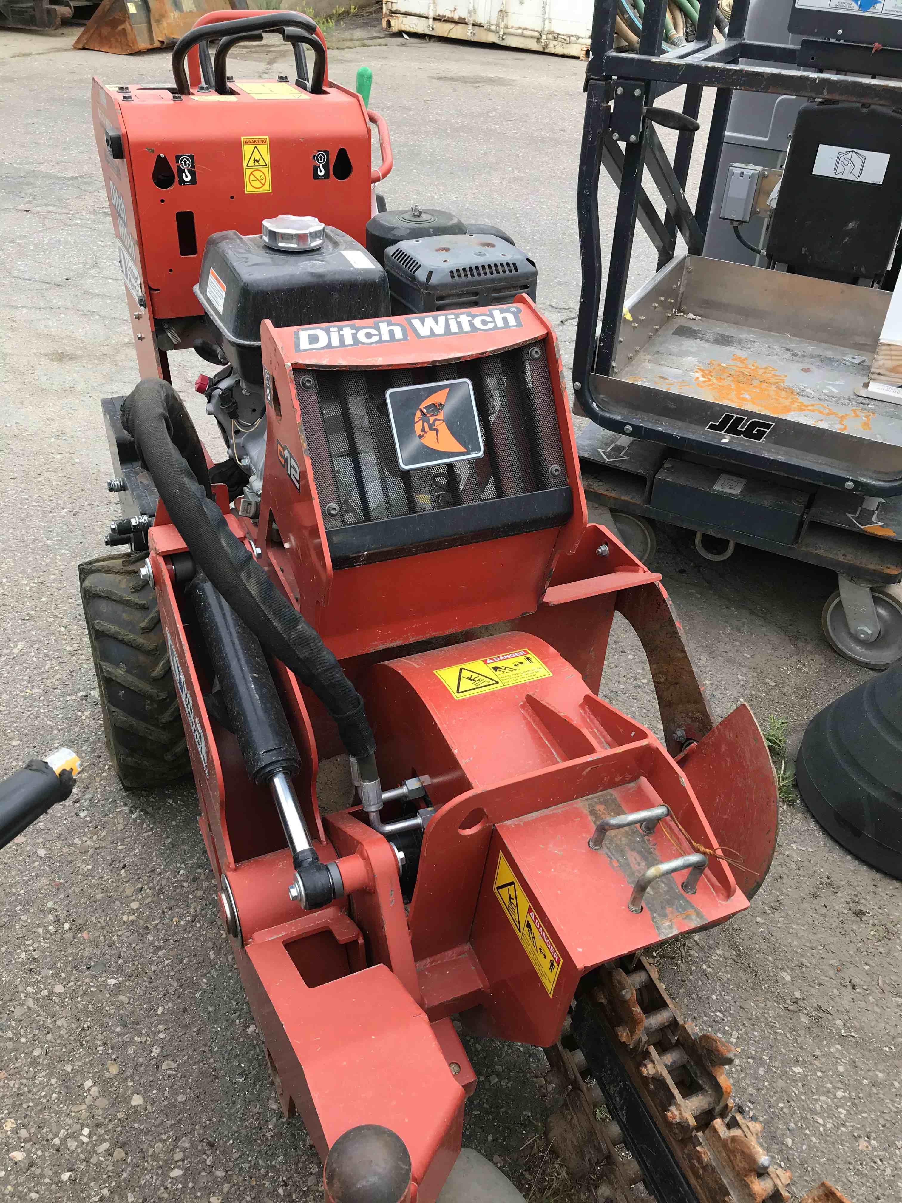 Used 2016 Ditch Witch C12 WalkBehind Trencher For Sale in South Salt