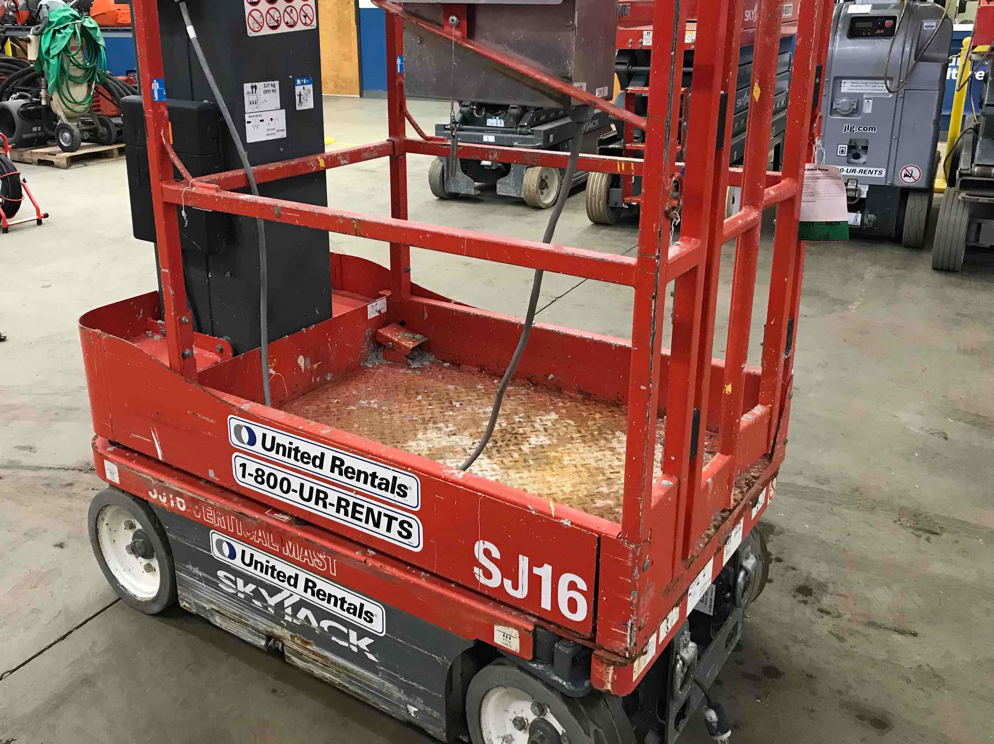 Used 2013 Skyjack SJ16 SelfPropelled OnePerson Lift For Sale in