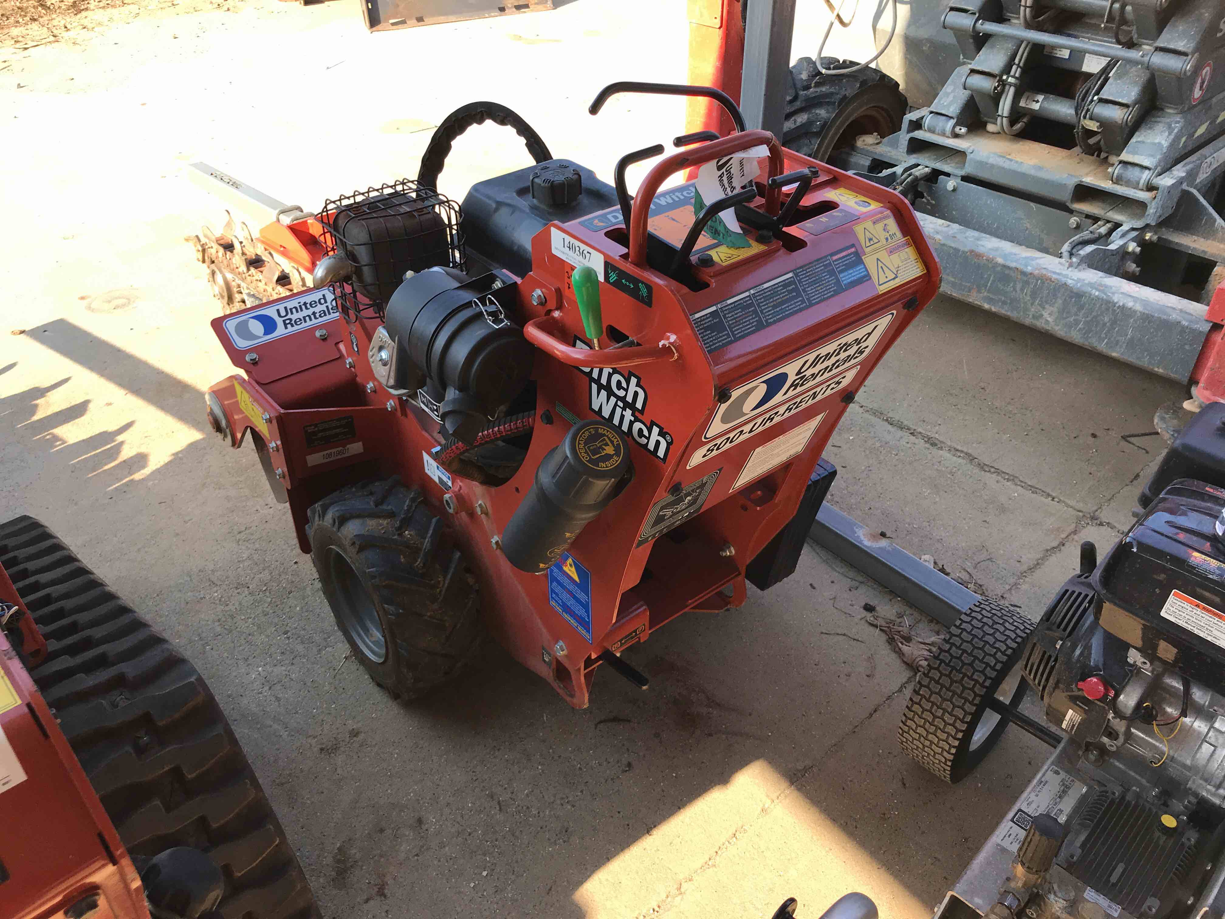 Used 2018 Ditch Witch C14 WalkBehind Trencher For Sale in Mooresville