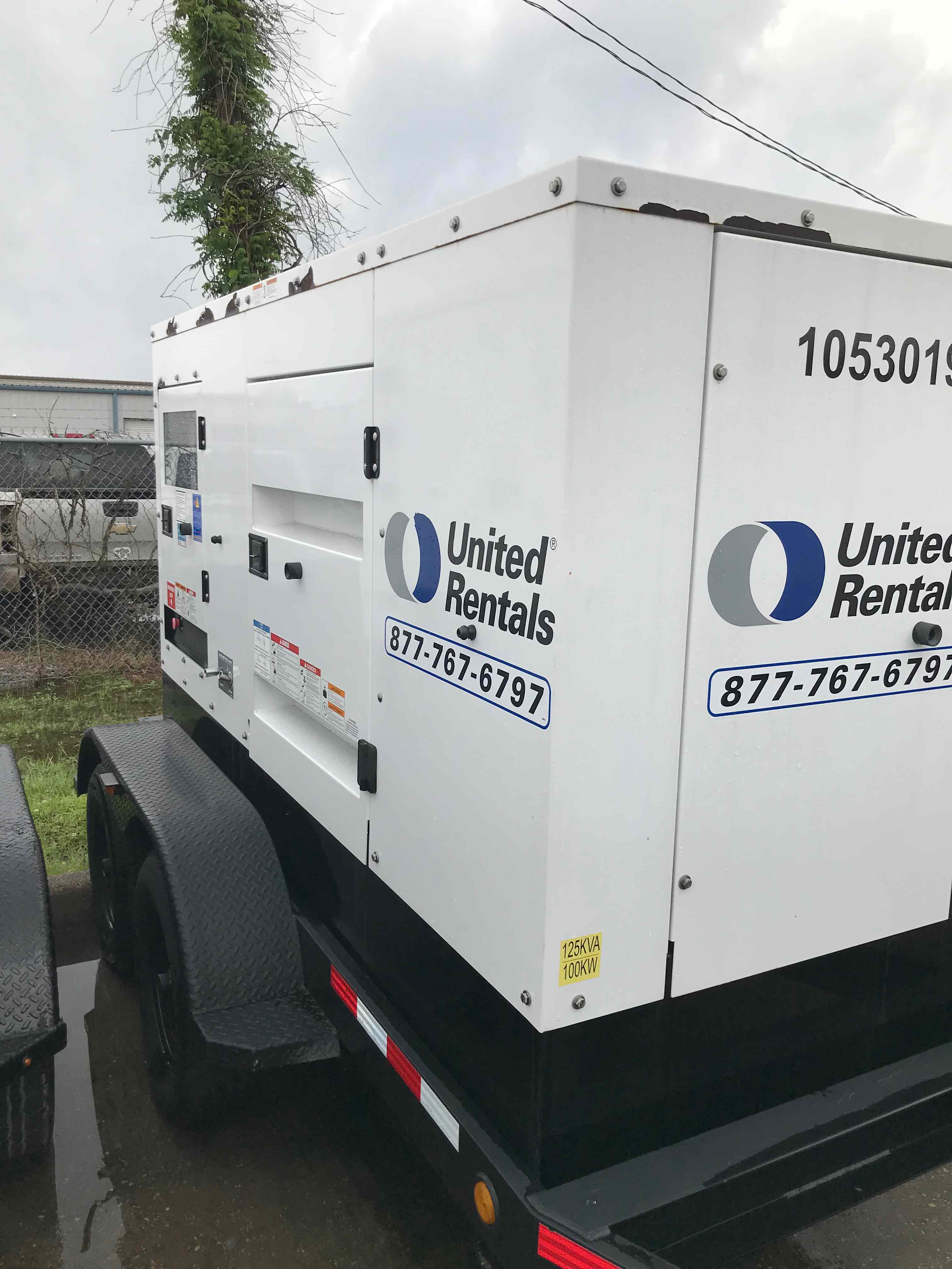 Used 2016 Cummins C100D6RG Diesel Generator For Sale in Baton Rouge, LA