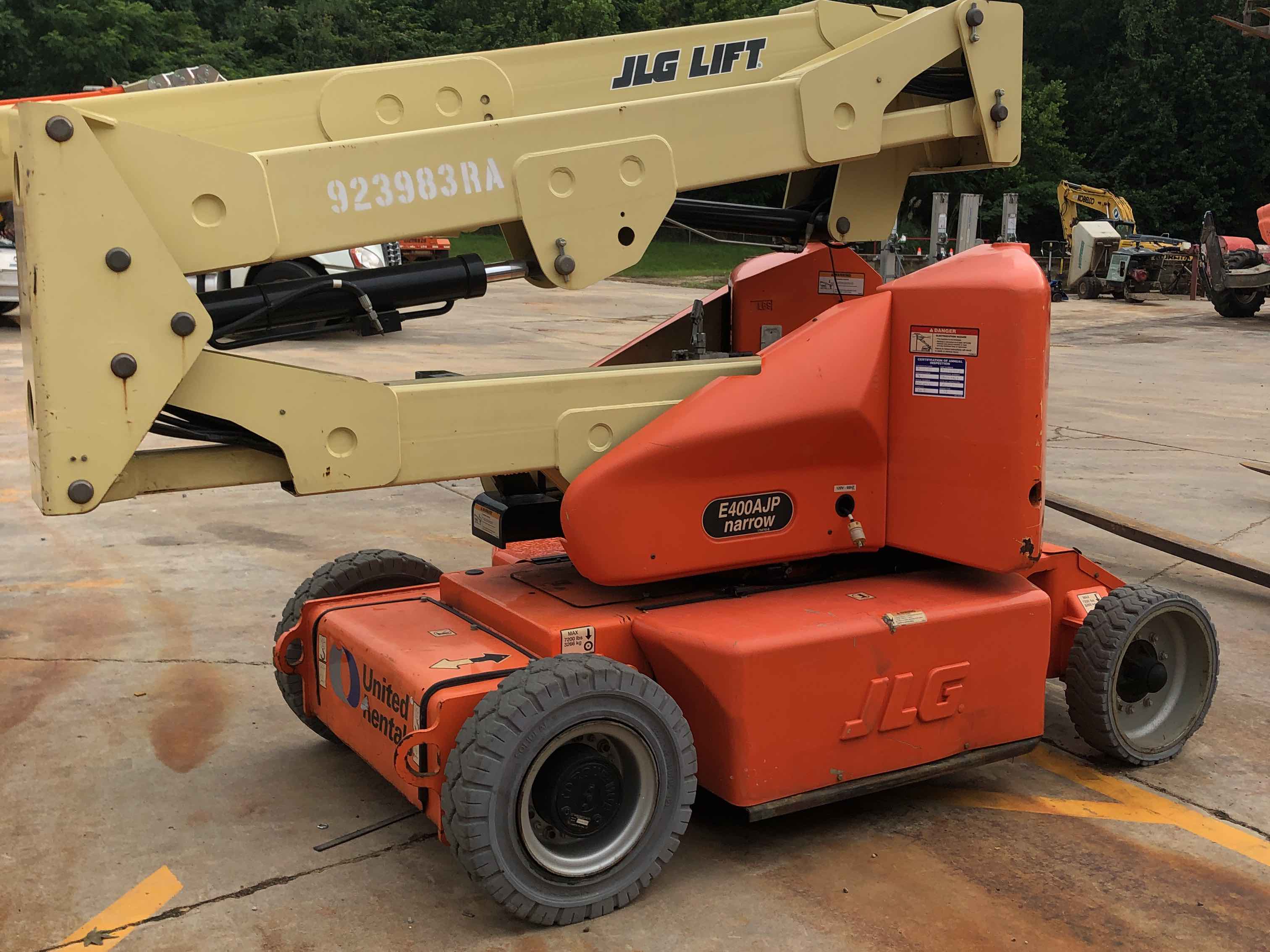 Used 2012 JLG E400AJPN Articulating Boom Lift For Sale in Columbus, GA